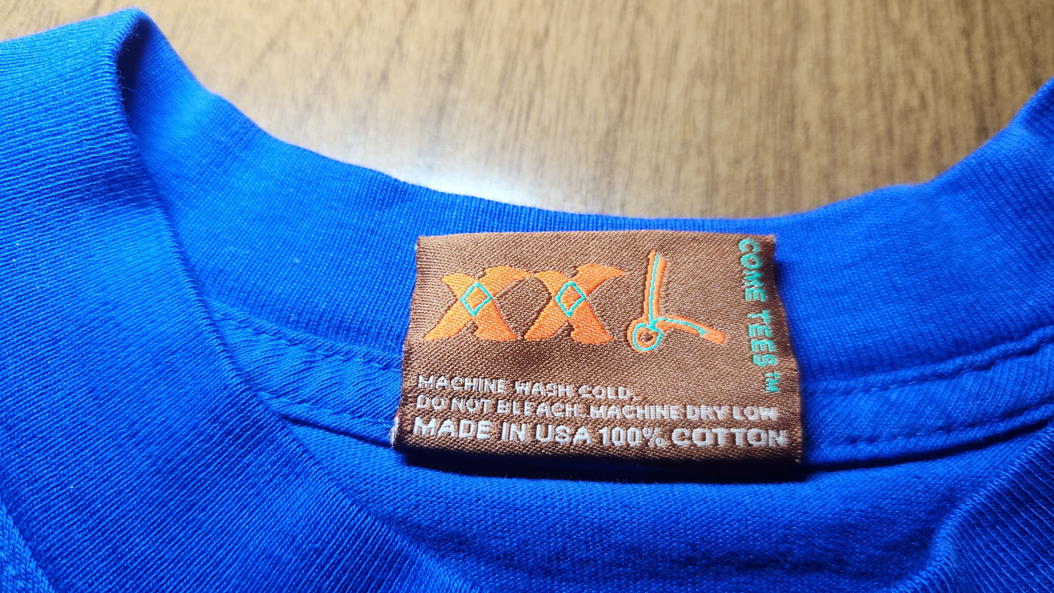 Come Tees COME TEES - Amulet Jersey T-Shirt - Blue XXL BNWT Size US XXL / EU 58 / 5 - 4 Thumbnail