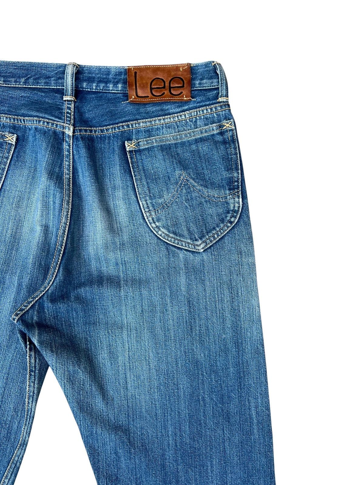 Lee Vintage Lee Lot 02101 Sanforized Faded Denim Selvedge Jeans Size US 31 - 17 Thumbnail