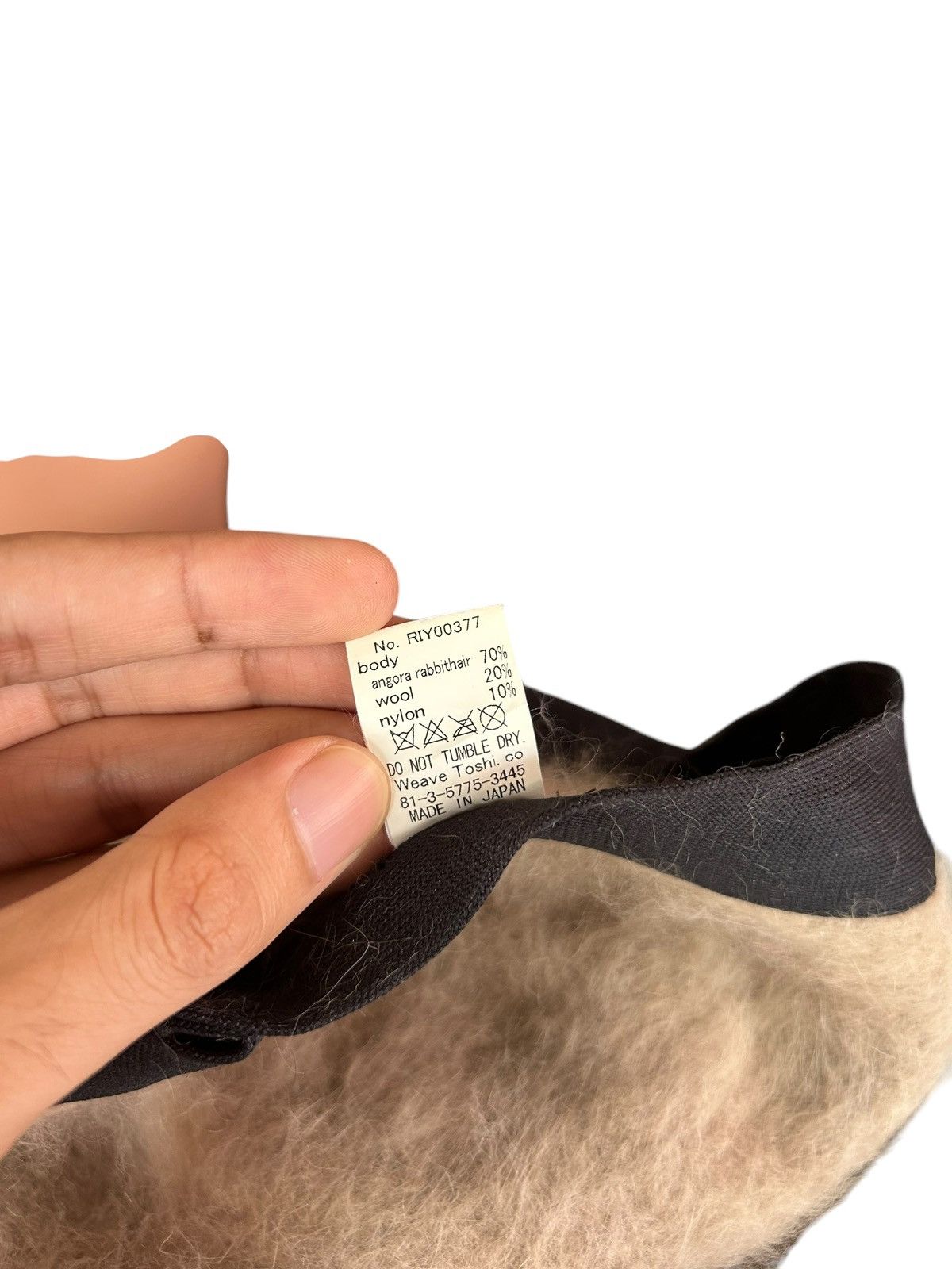 Japanese Brand × Kapital × Vintage Made in Japan Weave Toshi Hairy Fur Big Hats Size ONE SIZE - 7 Thumbnail