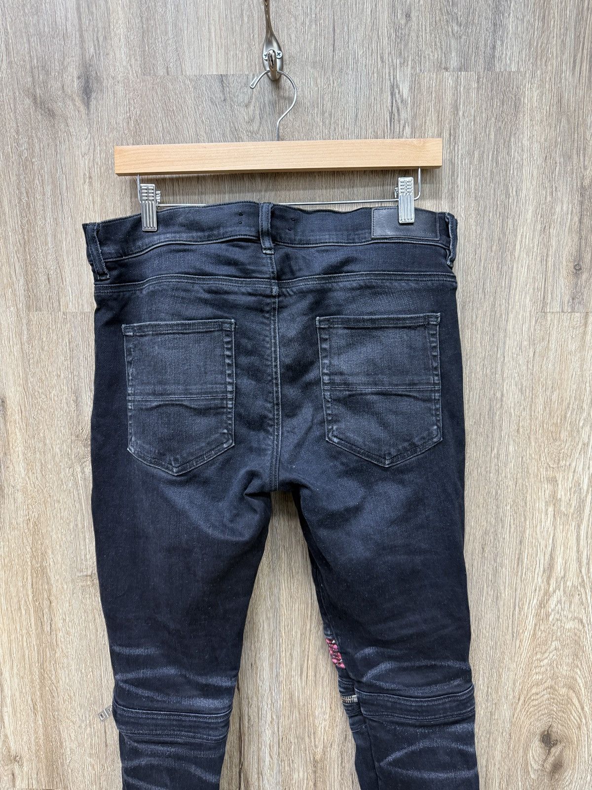Amiri Amiri MX2 Plaid Denim Jeans Size US 33 - 7 Thumbnail