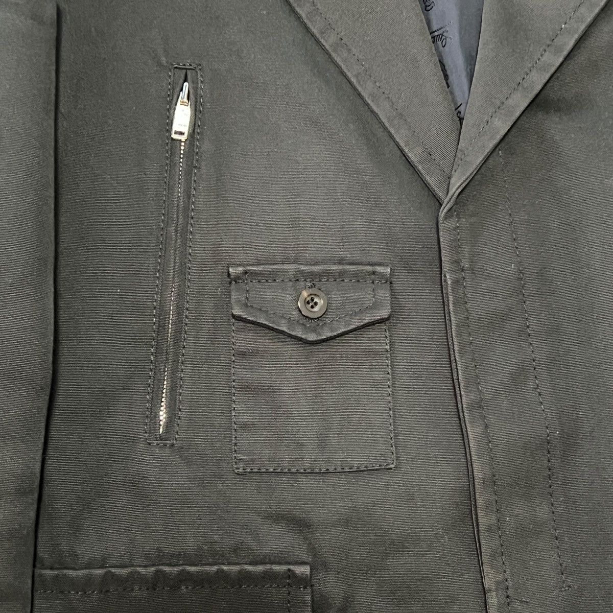 Gucci GUCCI 2007AW Sherry Line Fly Front Military Jacket Size US M / EU 48-50 / 2 - 2 Thumbnail