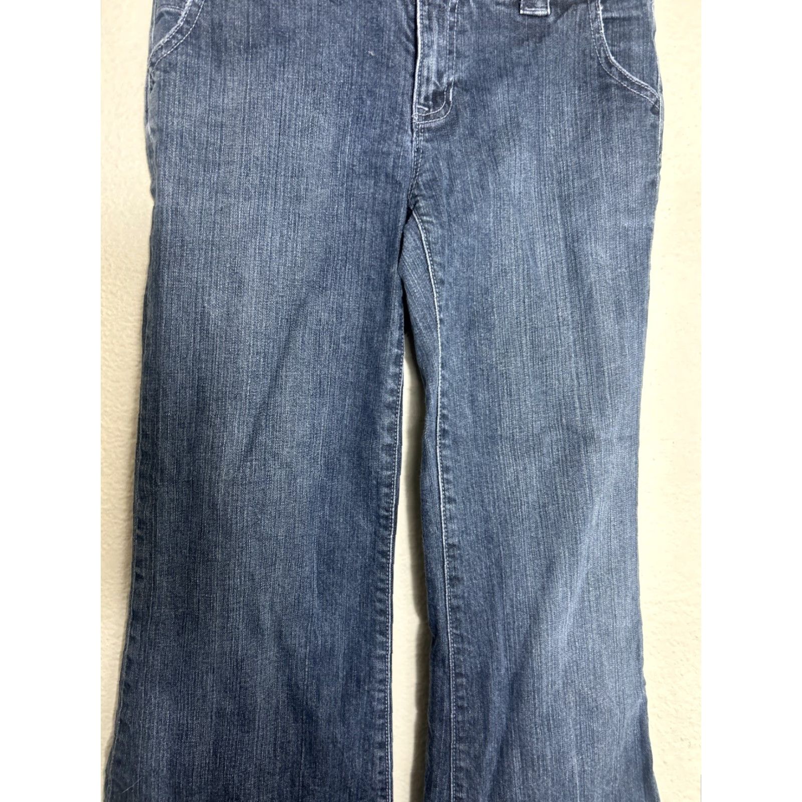 Gap VINTAGE Y2k Gap Womens Jeans Long And Lean Medium Wash 28x27 Blue Size 2 Straight Womens Size 42" / US 20 - 3 Thumbnail