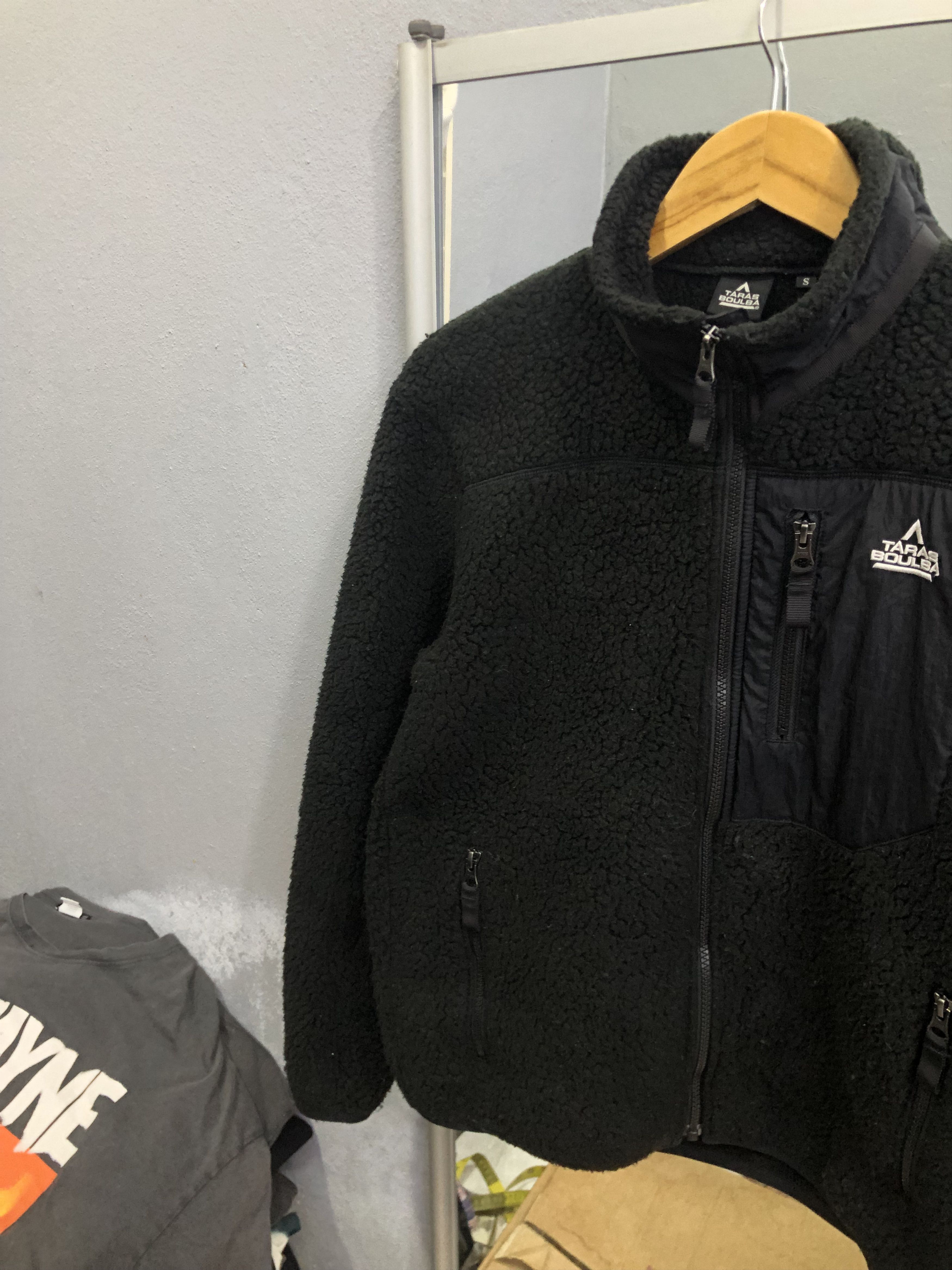 Japanese Brand Taras Boulba Polartec Fleece Jacket Black Size US S / EU 44-46 / 1 - 5 Thumbnail