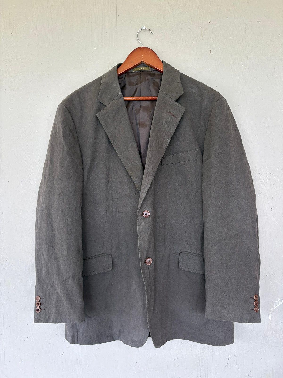 Yohji Yamamoto Vintage A.A.R Jacket Coat Yohji Yamamoto Retro stlye Size US XL / EU 56 / 4 - 1 Thumbnail