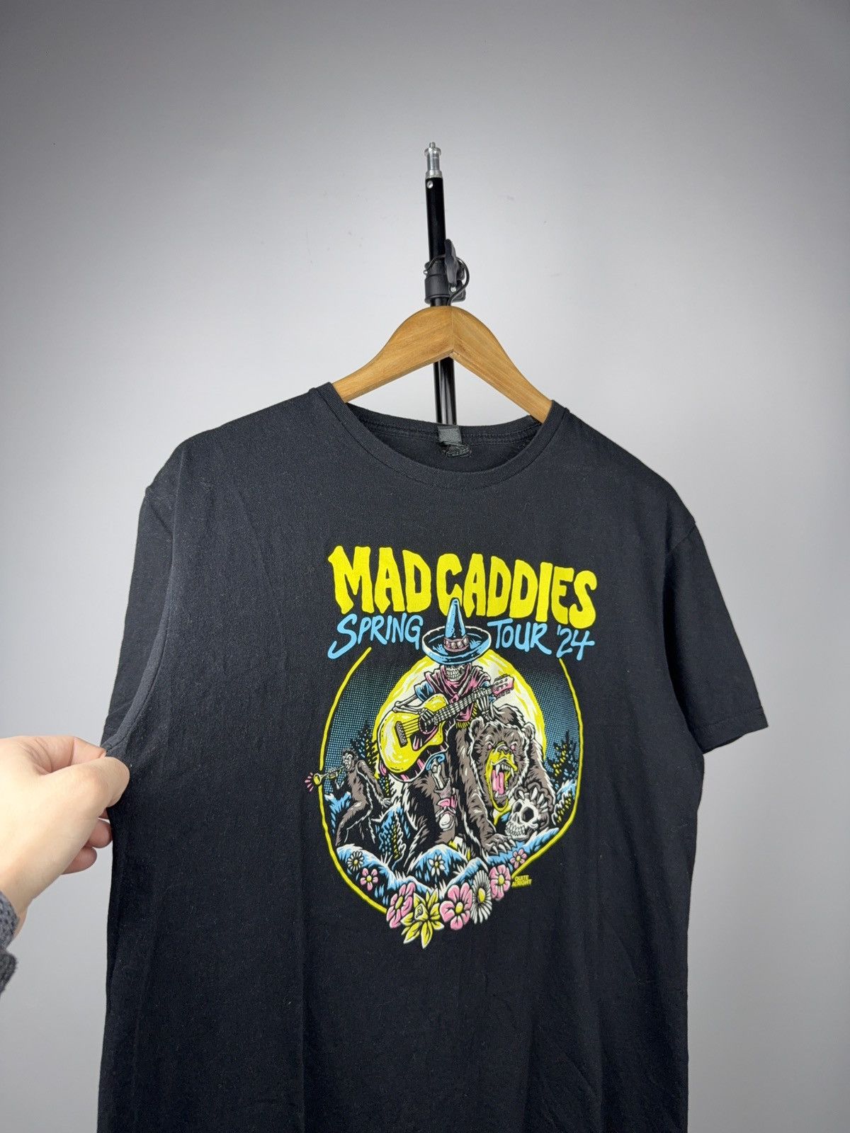 Vintage 00s Mad Caddies Spring Tour 2024 Graphic Band Tee Shirt Size US L / EU 52-54 / 3 - 2 Thumbnail