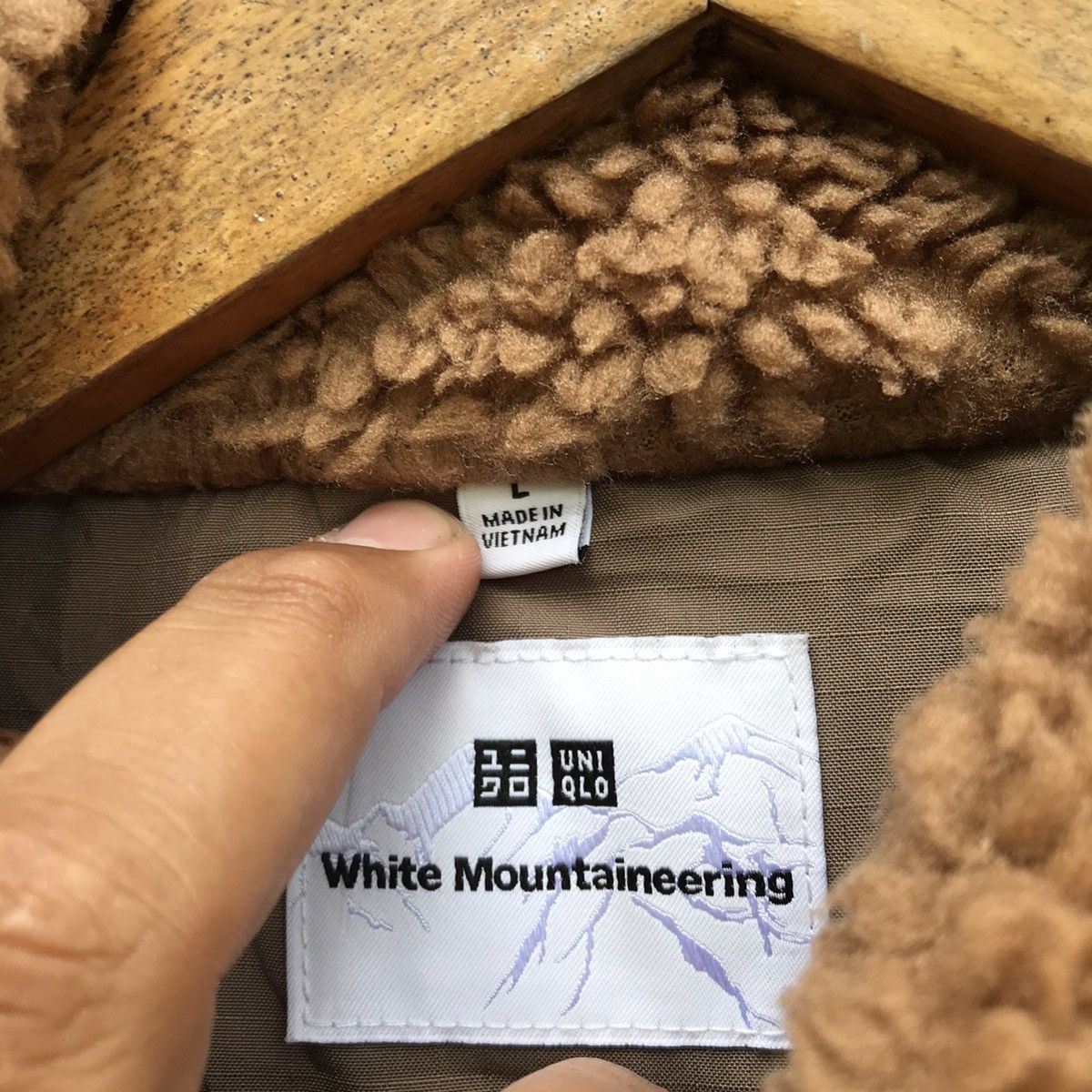 Uniqlo × White Mountaineering UNIQLO X WHITE MOUNTAINEERING FUR FLEECE JACKET Size US L / EU 52-54 / 3 - 7 Thumbnail