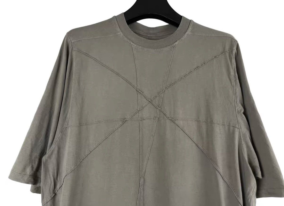 Rick Owens Rick Owens DRKSHDW Pentagram Oversized Short Sleeve Tee J31 Size US L / EU 52-54 / 3 - 3 Thumbnail