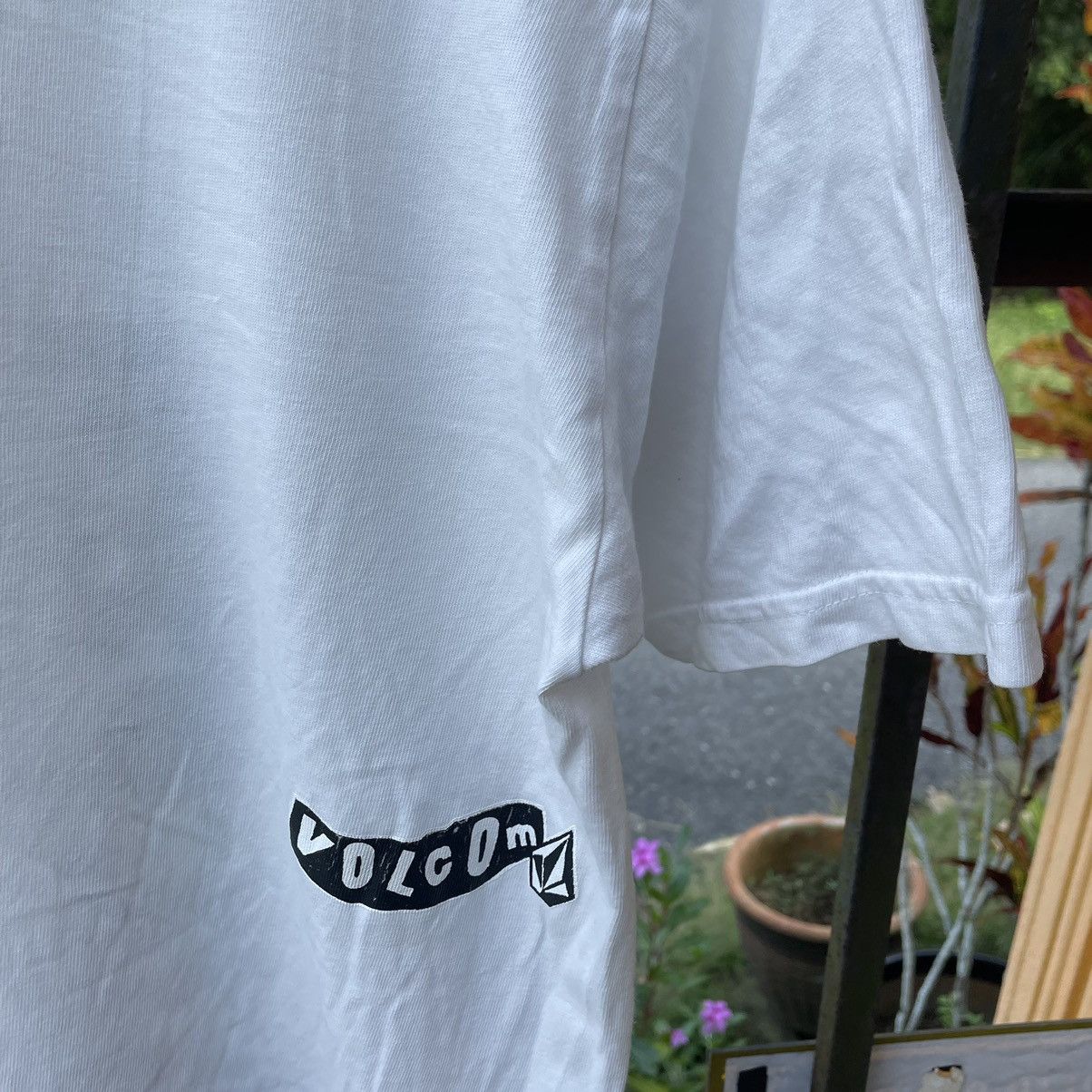 Band Tees × Volcom 🔥Volcom Art Work Of Punk Design Collab Distress Tee Size US M / EU 48-50 / 2 - 12 Thumbnail