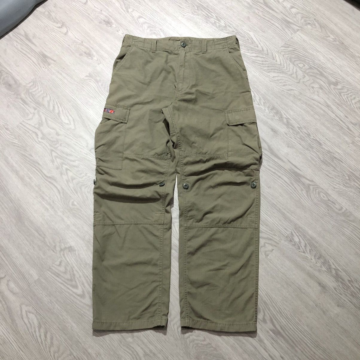 Wtaps 🇯🇵 2000s Wtaps Trousers Cotton Ripstop Cargo Pants Green Army Size US 34 / EU 50 - 3 Thumbnail