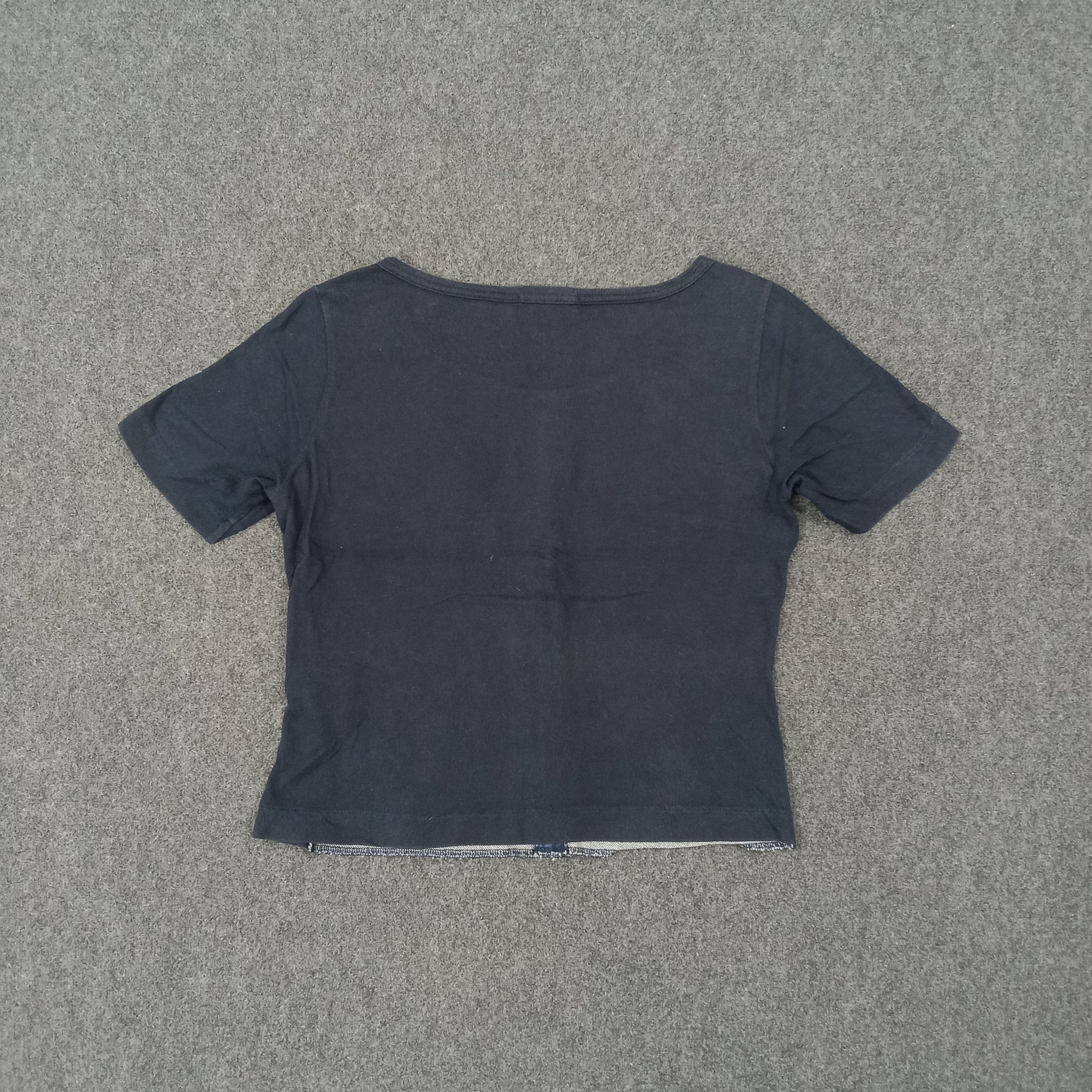 Tricot Comme des Garcons Tricot Comme Des Garcons Japanese Denim Tshirt C267N41 Size S / US 4 / IT 40 - 4 Thumbnail