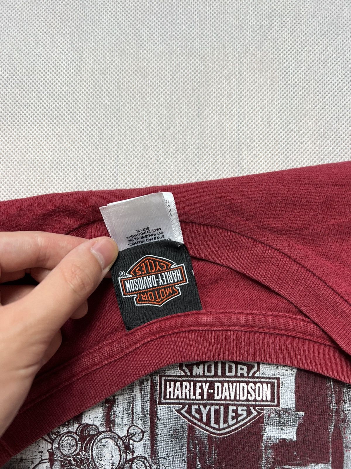 Harley Davidson × Vintage Tshirt Harley Davidson Voodoo French vintage Size US XL / EU 56 / 4 - 6 Thumbnail
