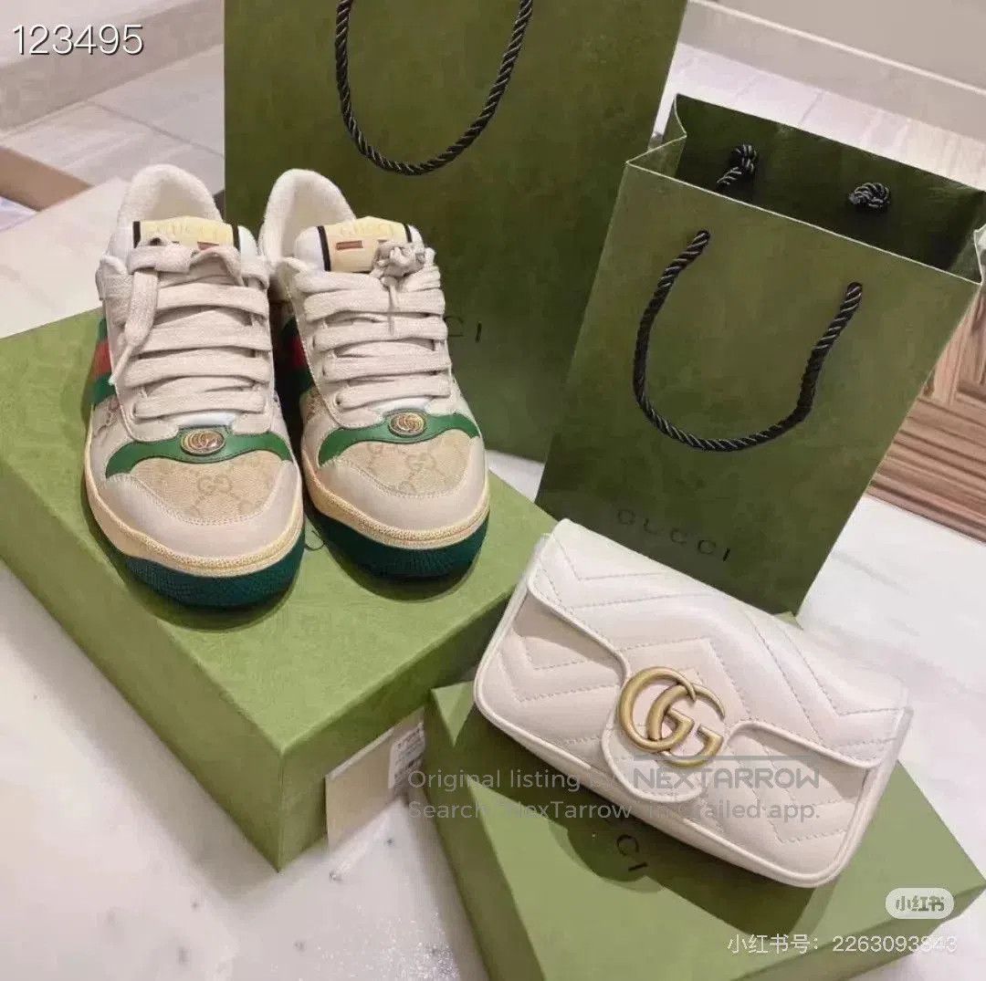 Gucci Gucci Classic GG Casual Lace. Size US 7.5 / IT 37.5 - 7 Thumbnail