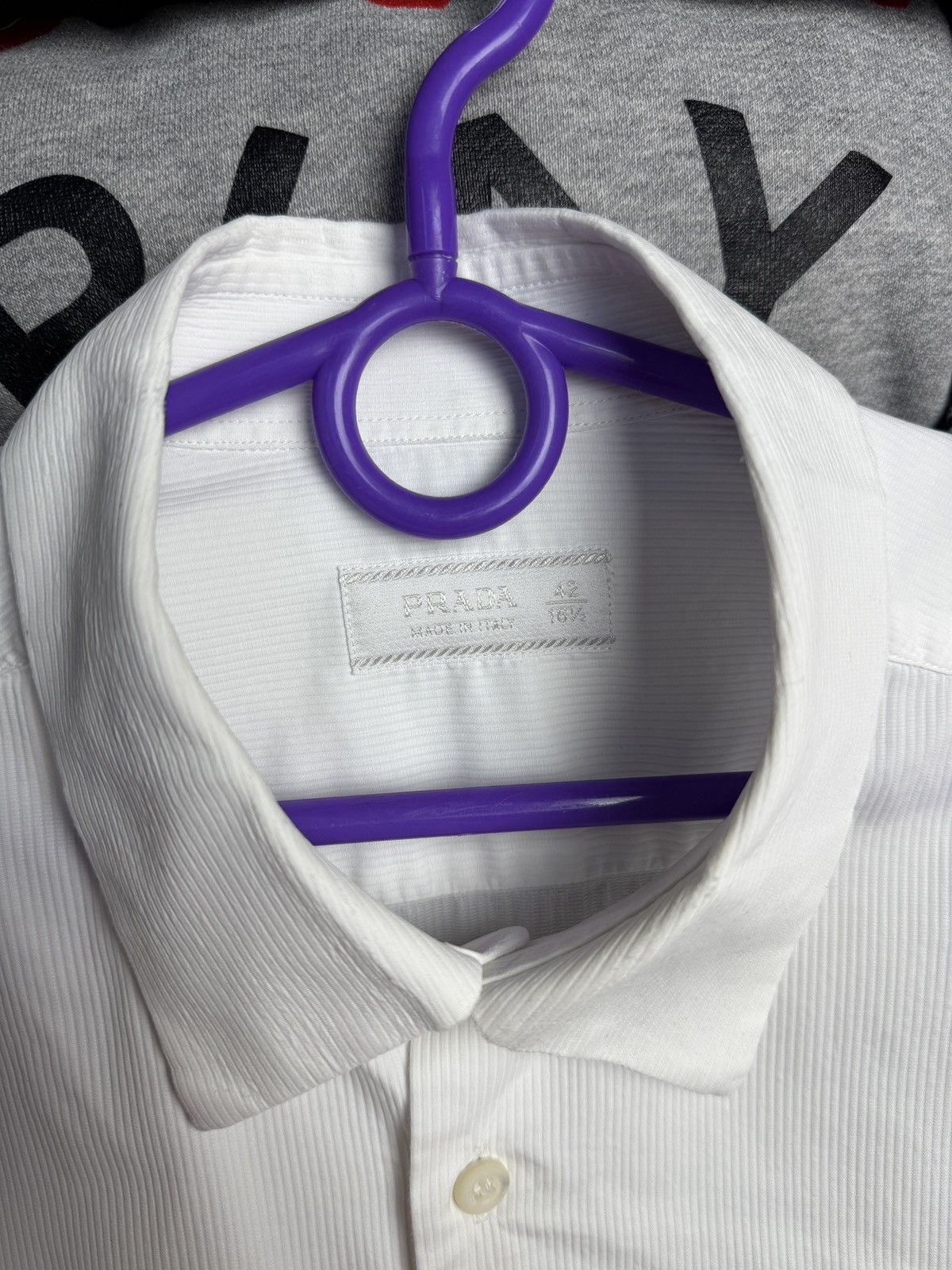 Prada Prada white Shirt Luxury Size US L / EU 52-54 / 3 - 15 Thumbnail