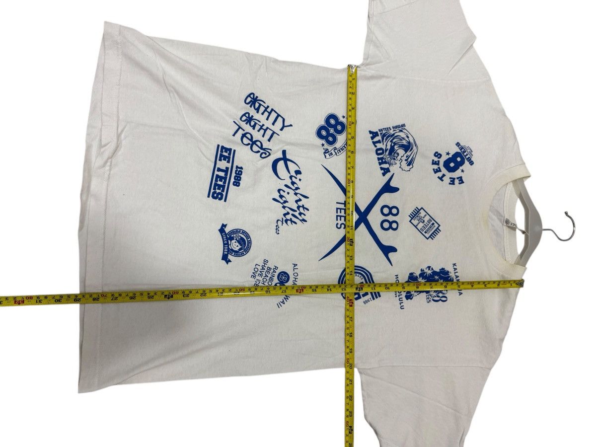 Quiksilver × Vintage CRAZY BAGGY JNCO STYLE SKATER SURFER STUSSY TEE Size US S / EU 44-46 / 1 - 3 Thumbnail