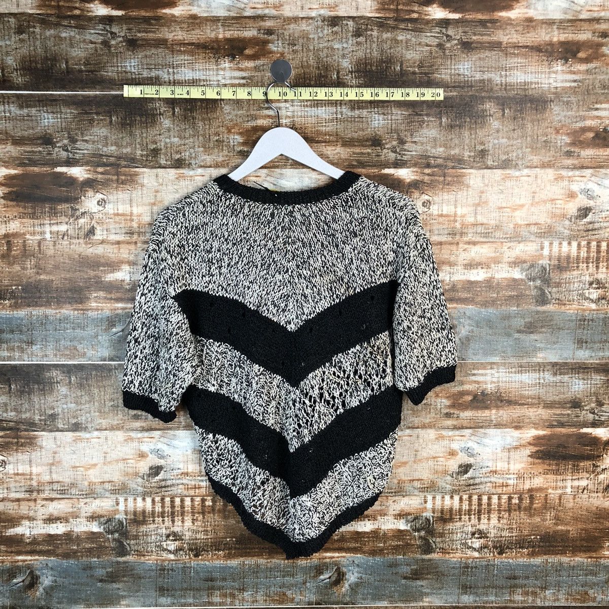 Homespun Knitwear × Japanese Brand Japanese Brand Grey Knitwear #A1667 Size M / US 6-8 / IT 42-44 - 10 Thumbnail