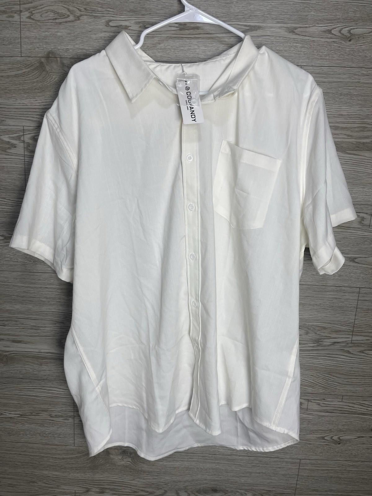 Other COOFANDY Cuban Guayabera Shirts Casual XL NWT Size US XL / EU 56 / 4 - 1 Thumbnail