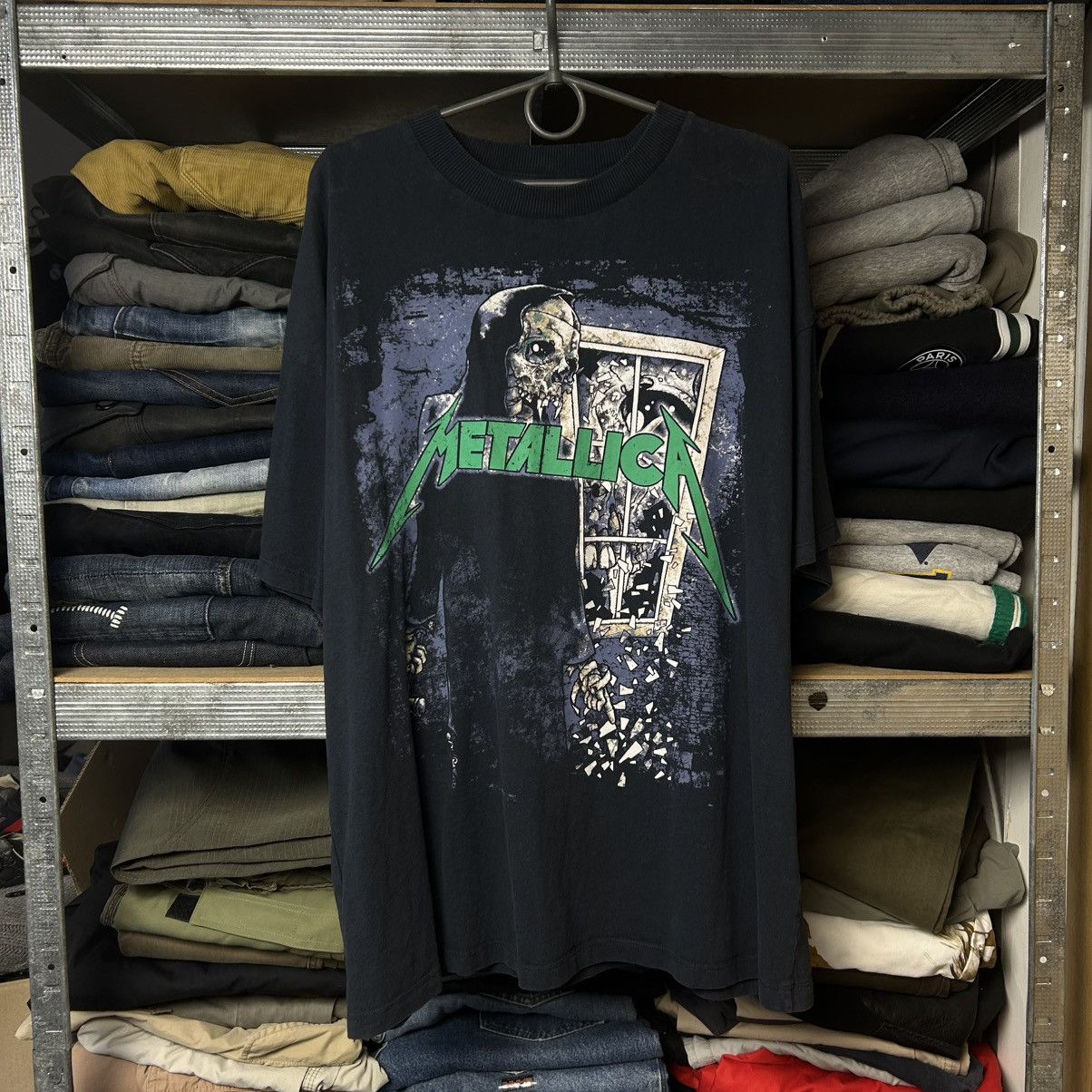 Band Tees Vintage Metallica Big Graphic Logo rock band 2000’s tee Size US M / EU 48-50 / 2 - 1 Thumbnail