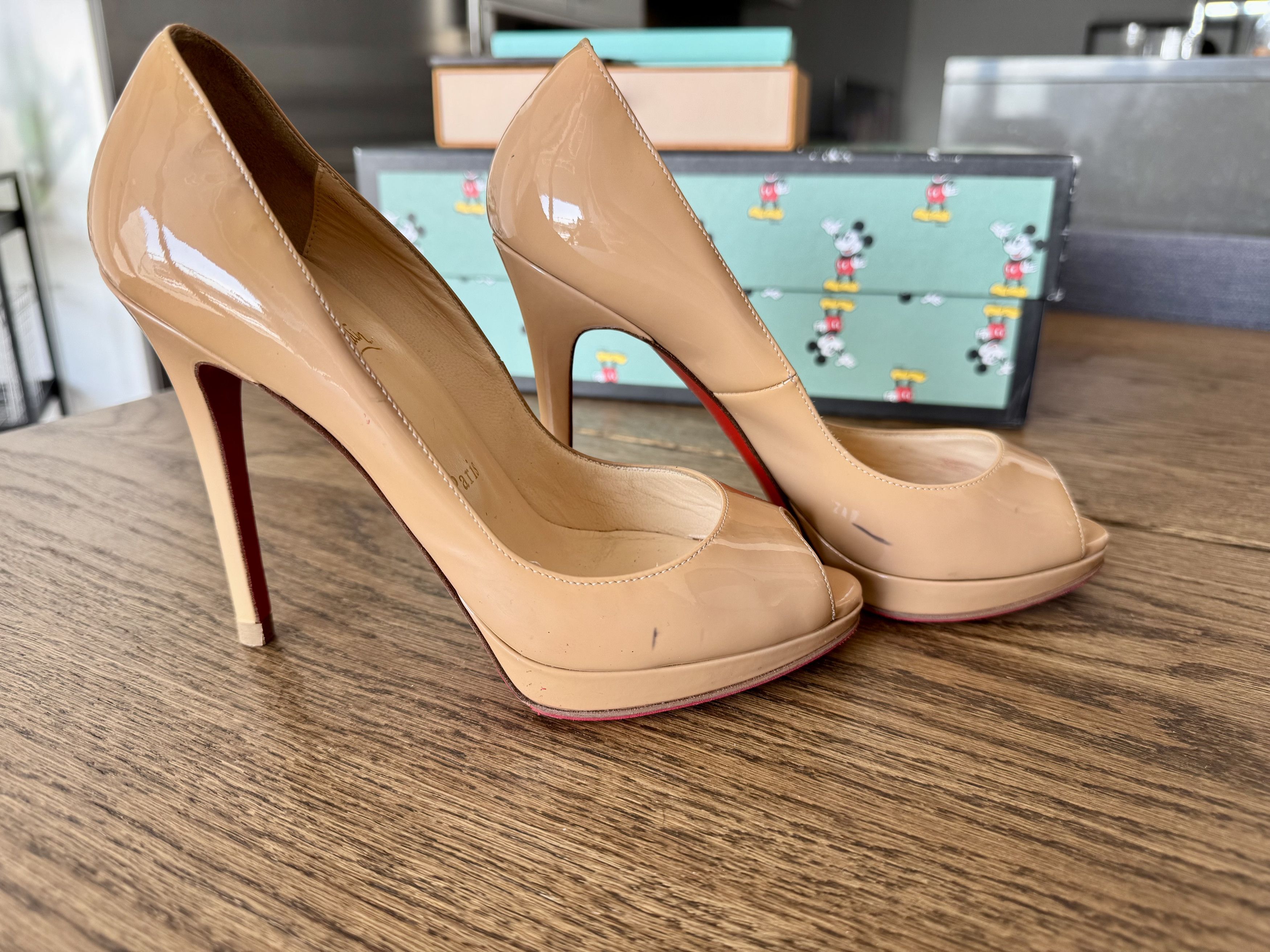 Christian Louboutin Louboutin - heels open toe Size US 6.5 / IT 36.5 - 4 Thumbnail