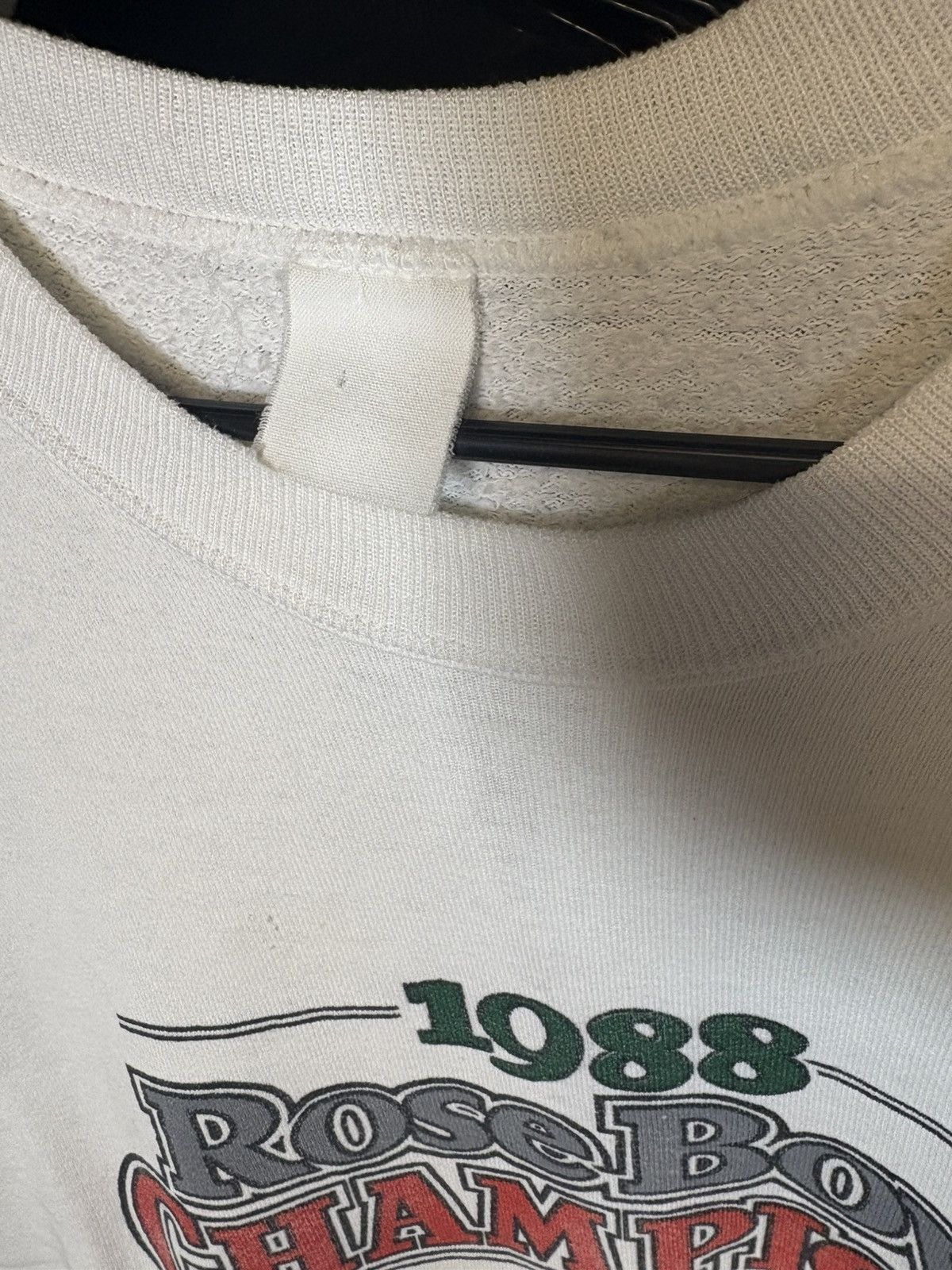 NCAA × Vintage 1988 Michigan State University RoseBowl crewneck sweatshirt Size US XL / EU 56 / 4 - 3 Thumbnail