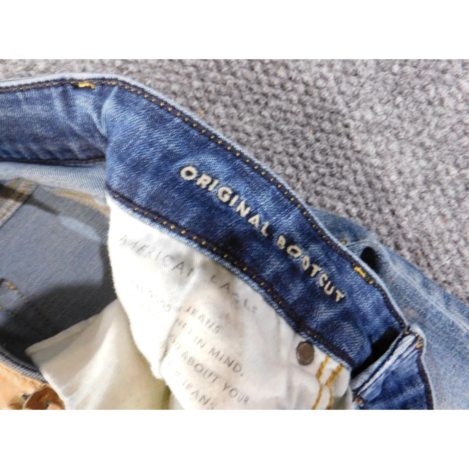 American Eagle Outfitters American Eagle Outfitters Jeans Mens 30x30 Blue Straight Next Level Flex Stretch Denim Inseam 29 Size US 30 / EU 46 - 6 Thumbnail