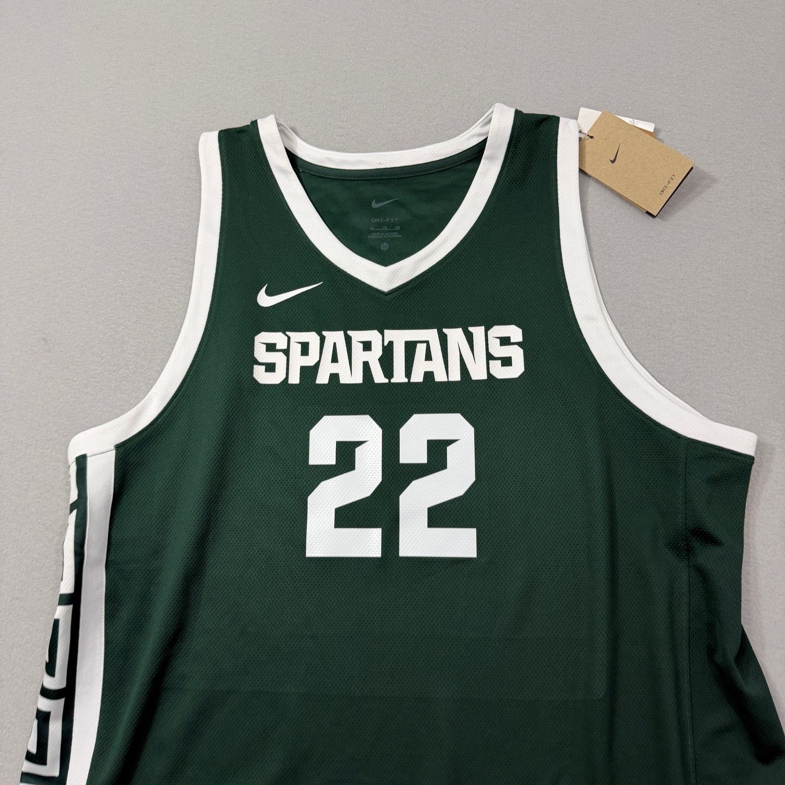 Nike Nike Michigan State Spartans Mady Sissoko Basketball Jersey Size US XL / EU 56 / 4 - 2 Thumbnail