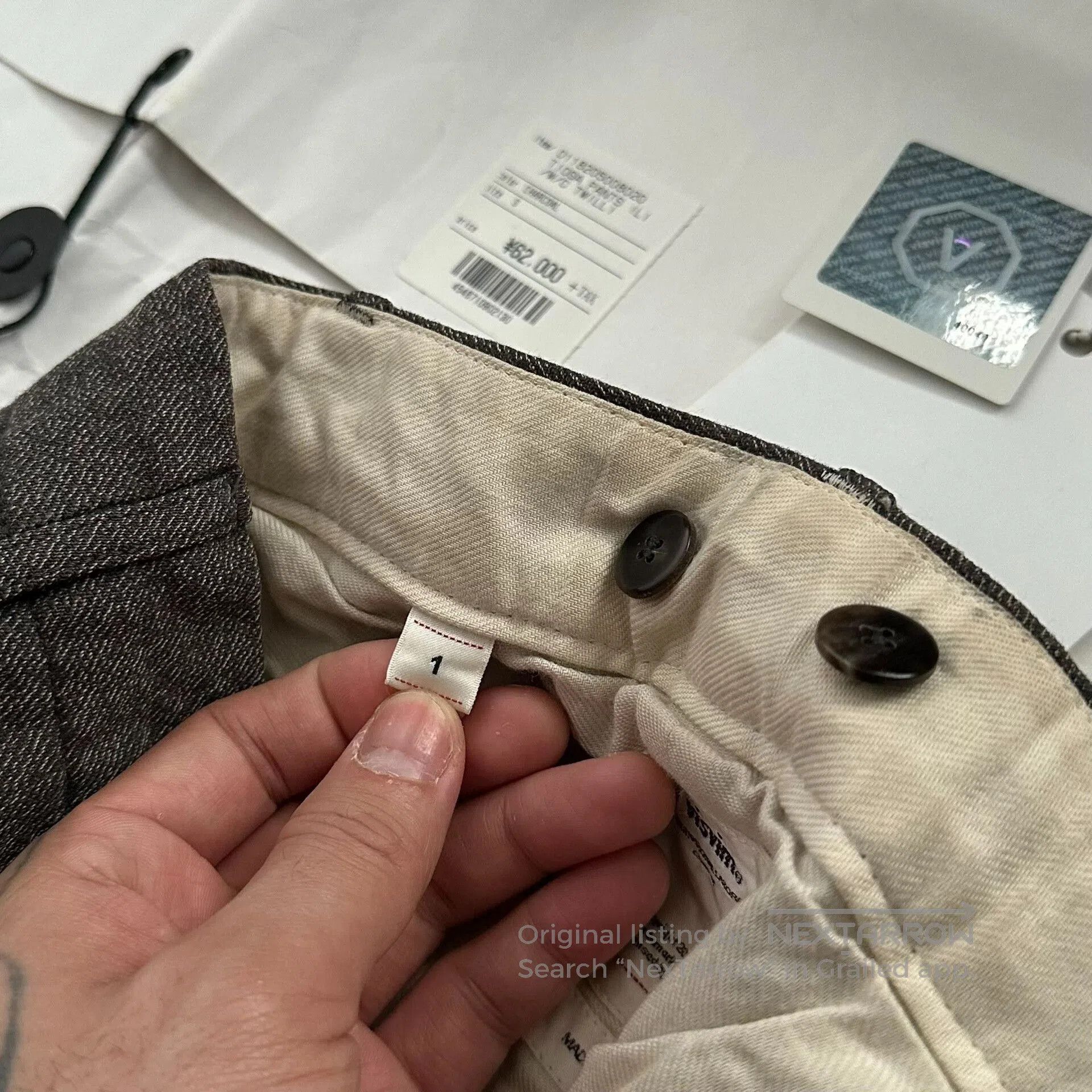 Visvim visvim 18AW TIOGA PANTS in Dark Color. Size US 31 - 8 Thumbnail