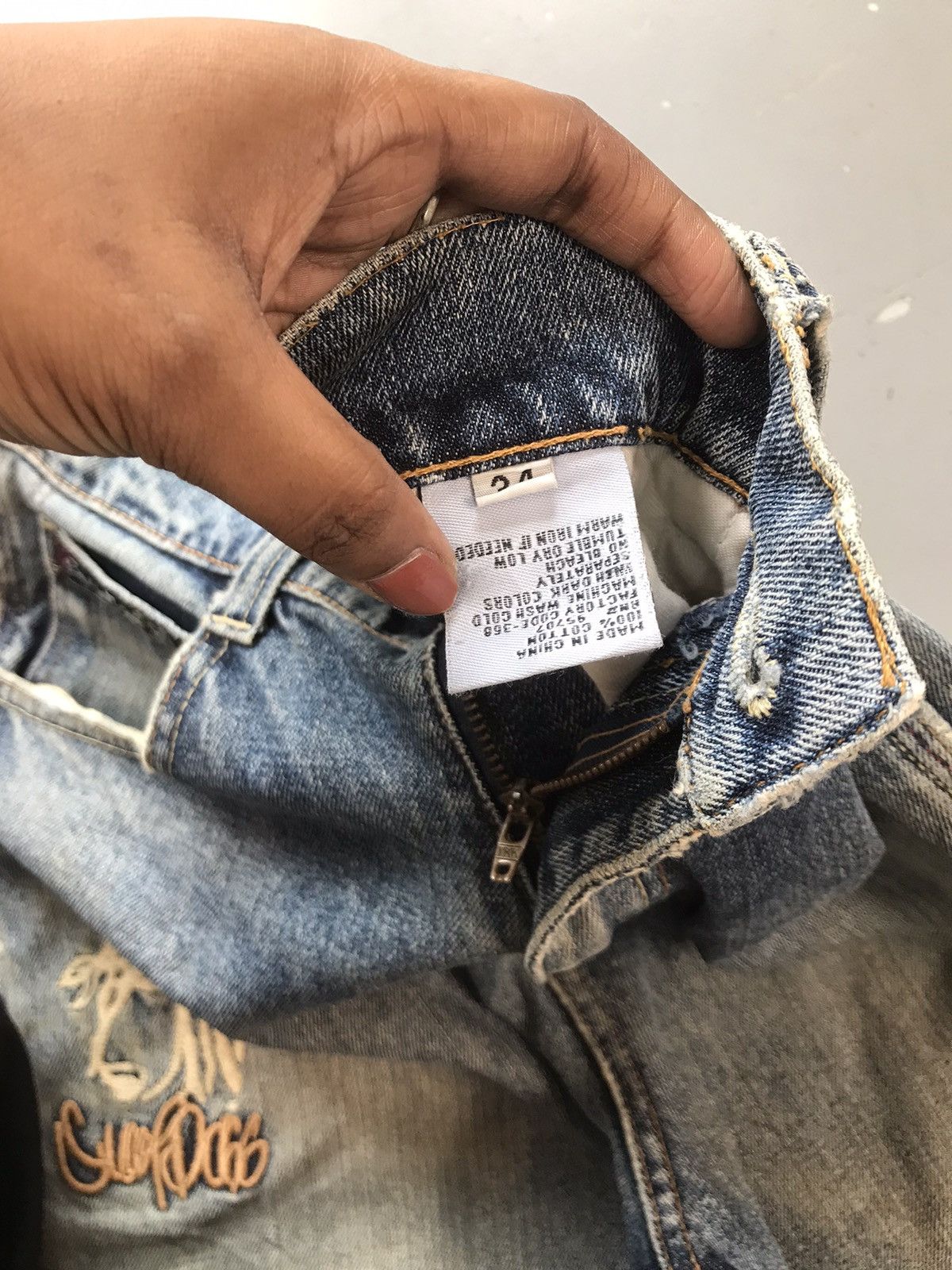 Snoop Dogg × Vintage Vintage snoop dogg embroidered distressed denim Size US 34 / EU 50 - 12 Thumbnail