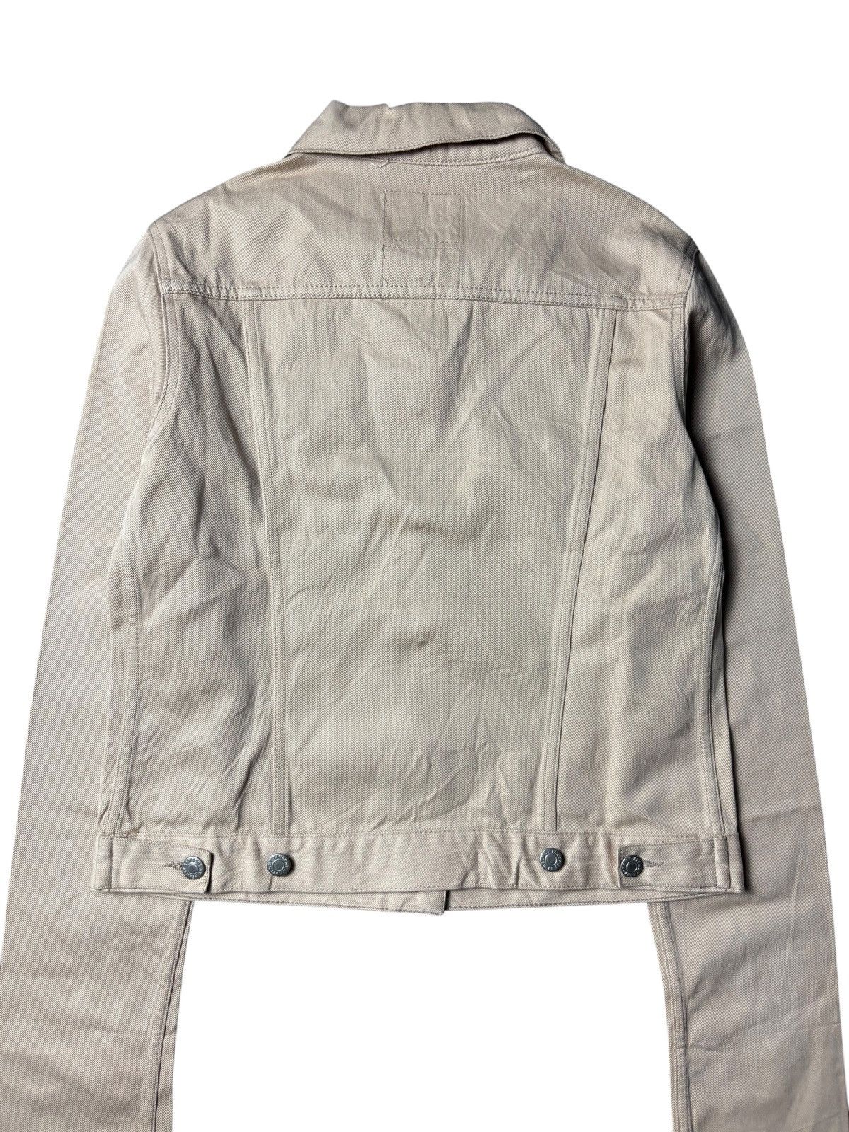 Helmut Lang 1990s Helmut Lang Oversleeve Raw Silk Denim Jacket Deadstock Size US S / EU 44-46 / 1 - 7 Thumbnail