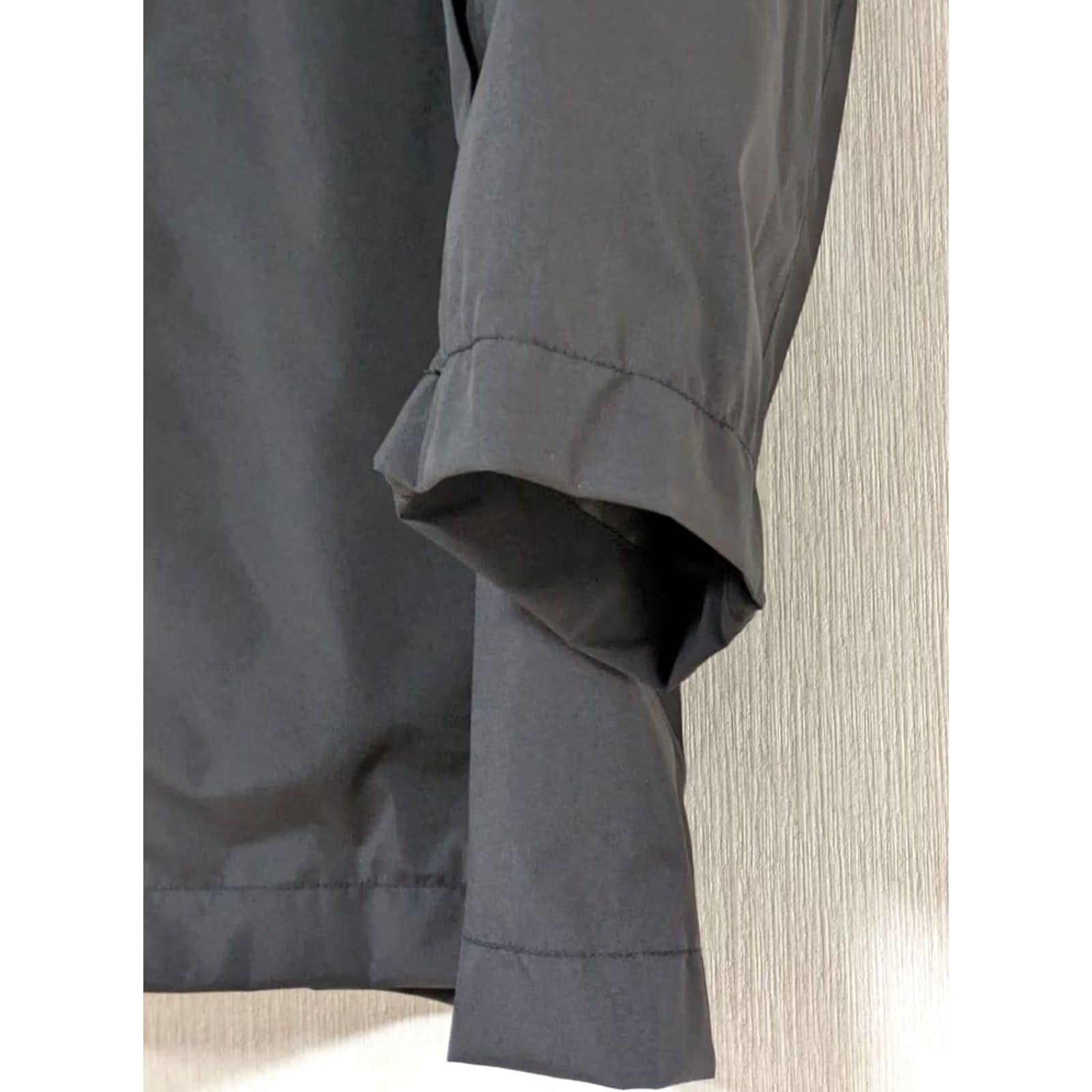 Nanamica Coat Raincoat Gore-Tex Short Soutien Collar Waterproof Blackmens M, Men's (Size 31) — image 4 of 6