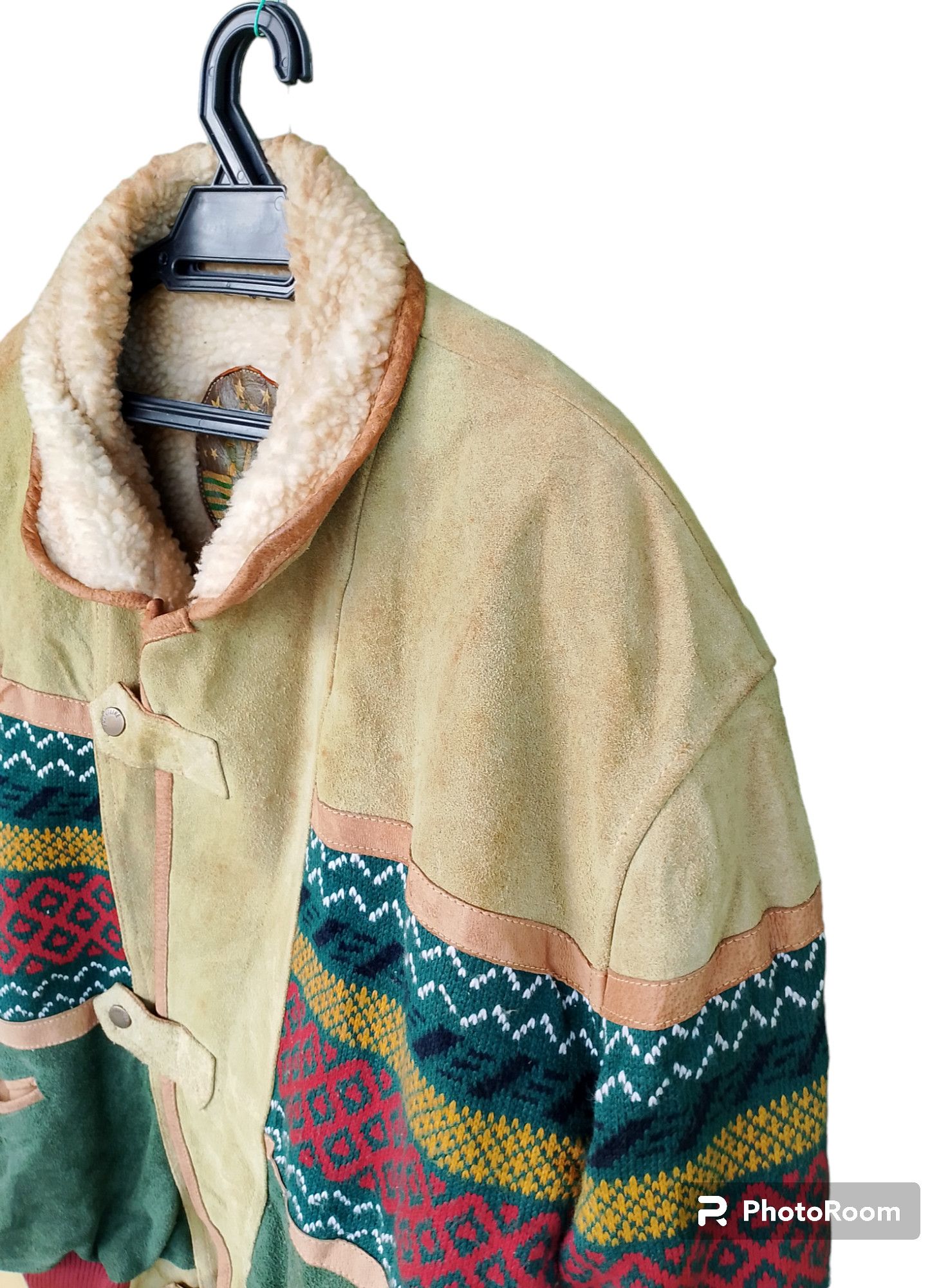 Japanese Brand Japanese Navajo Bomber Jacket Like Visvim Size US L / EU 52-54 / 3 - 13 Thumbnail