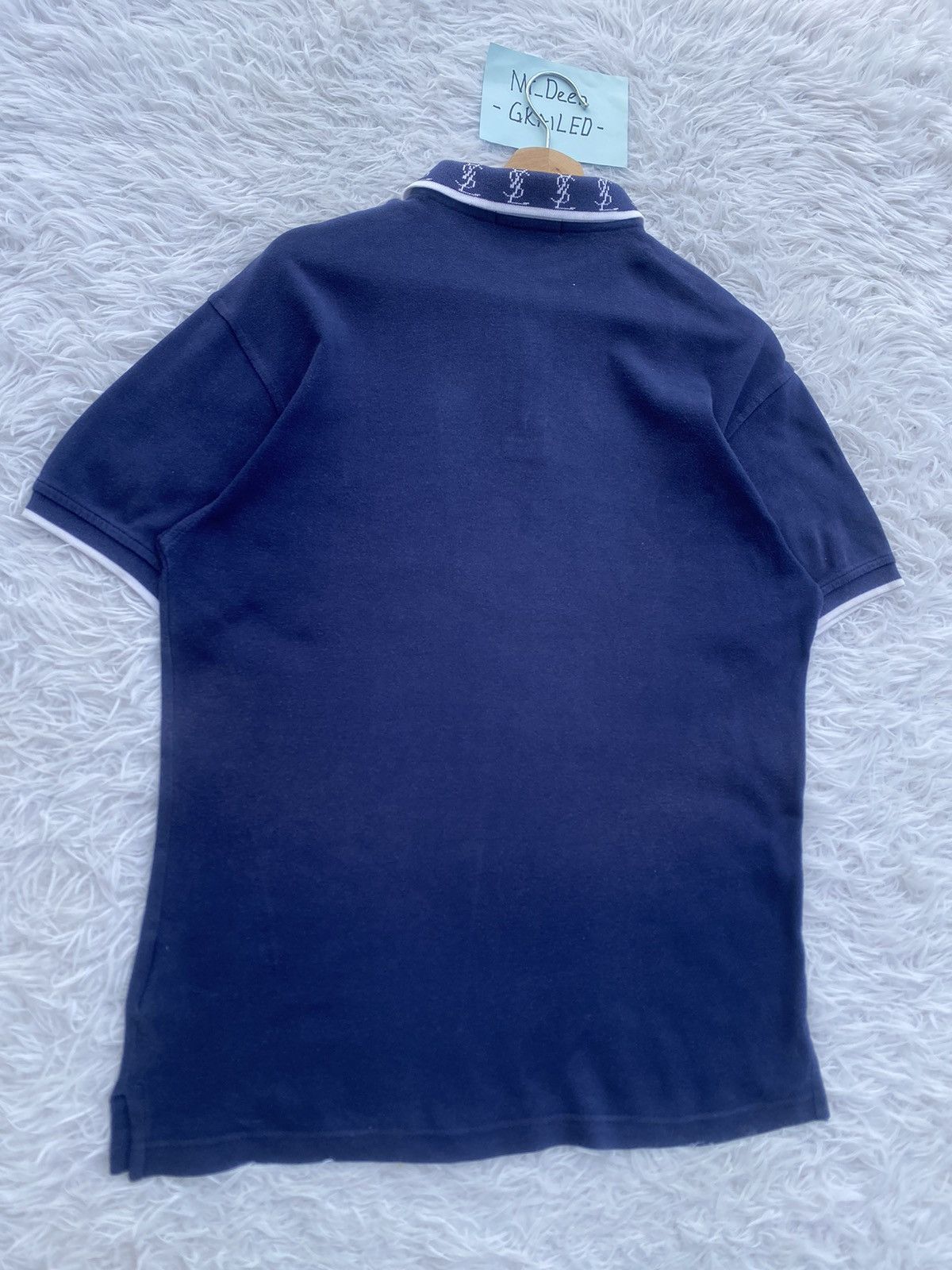 Yves Saint Laurent Rare Vintage YSL Yves Saint Laurent Polo Shirt Size US M / EU 48-50 / 2 - 13 Thumbnail