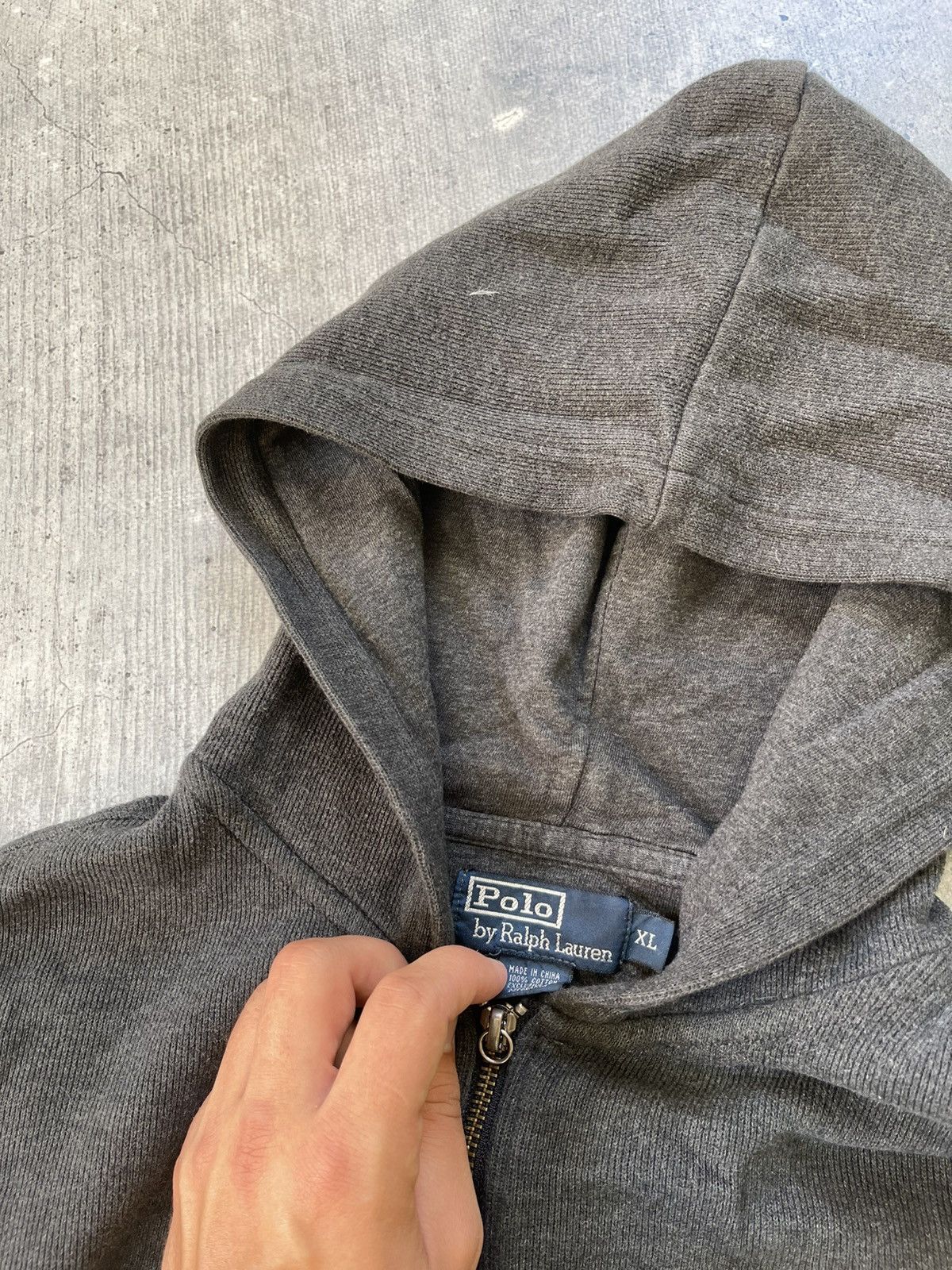 Polo Ralph Lauren Vintage Polo Ralph Lauren Zip Hoodie Y2K Old Money Style Size US XL / EU 56 / 4 - 6 Thumbnail