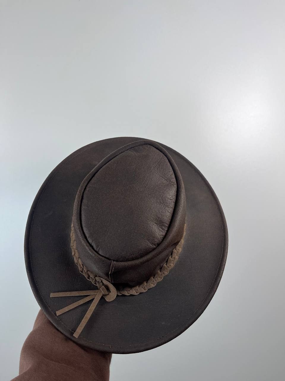 Other Kakadu Traders Australia Leather Bush Hat Brown Outback S Size ONE SIZE - 5 Thumbnail