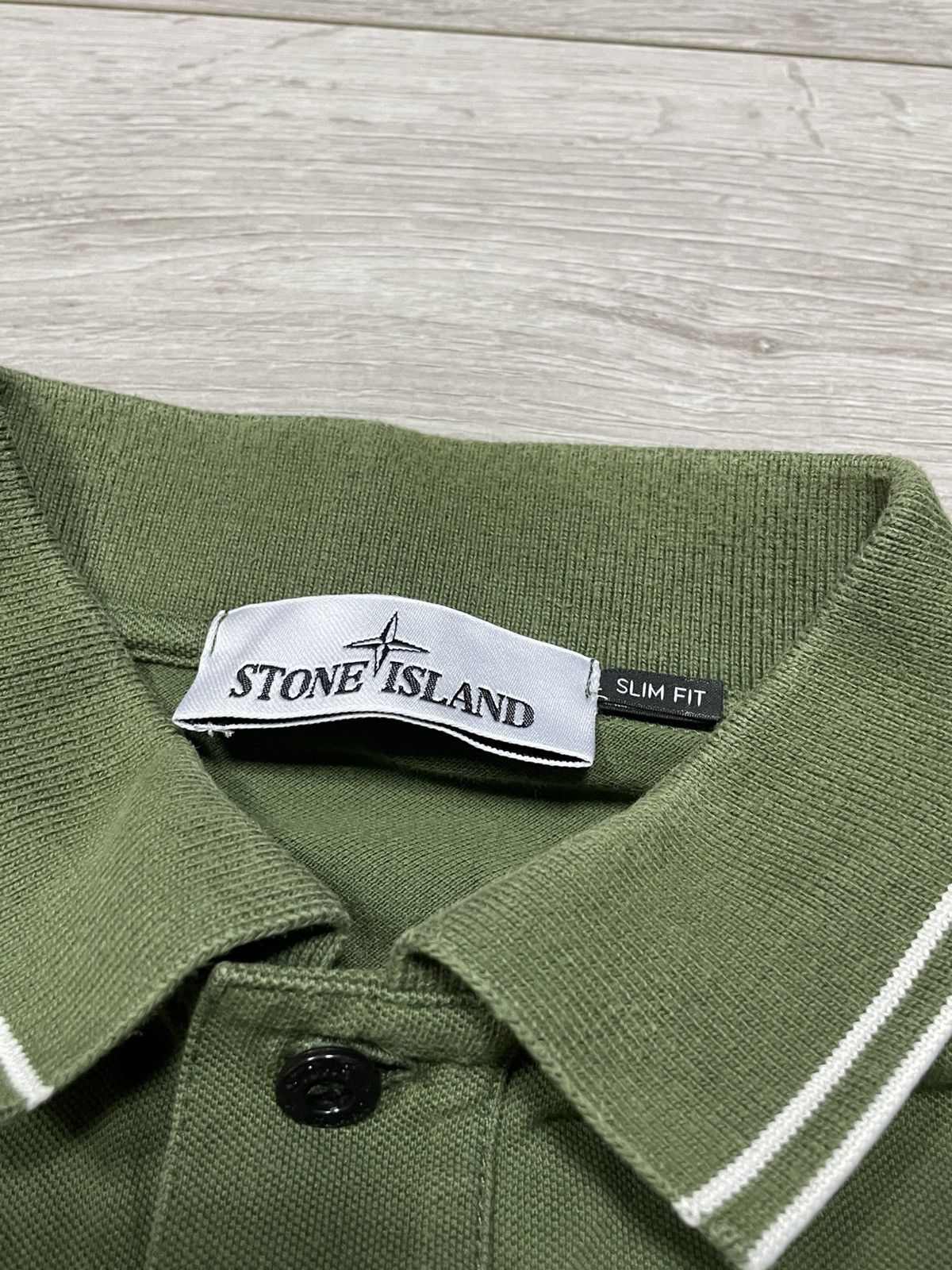 Vintage Stone Island vintage program patch compass polo Size US S / EU 44-46 / 1 - 5 Thumbnail