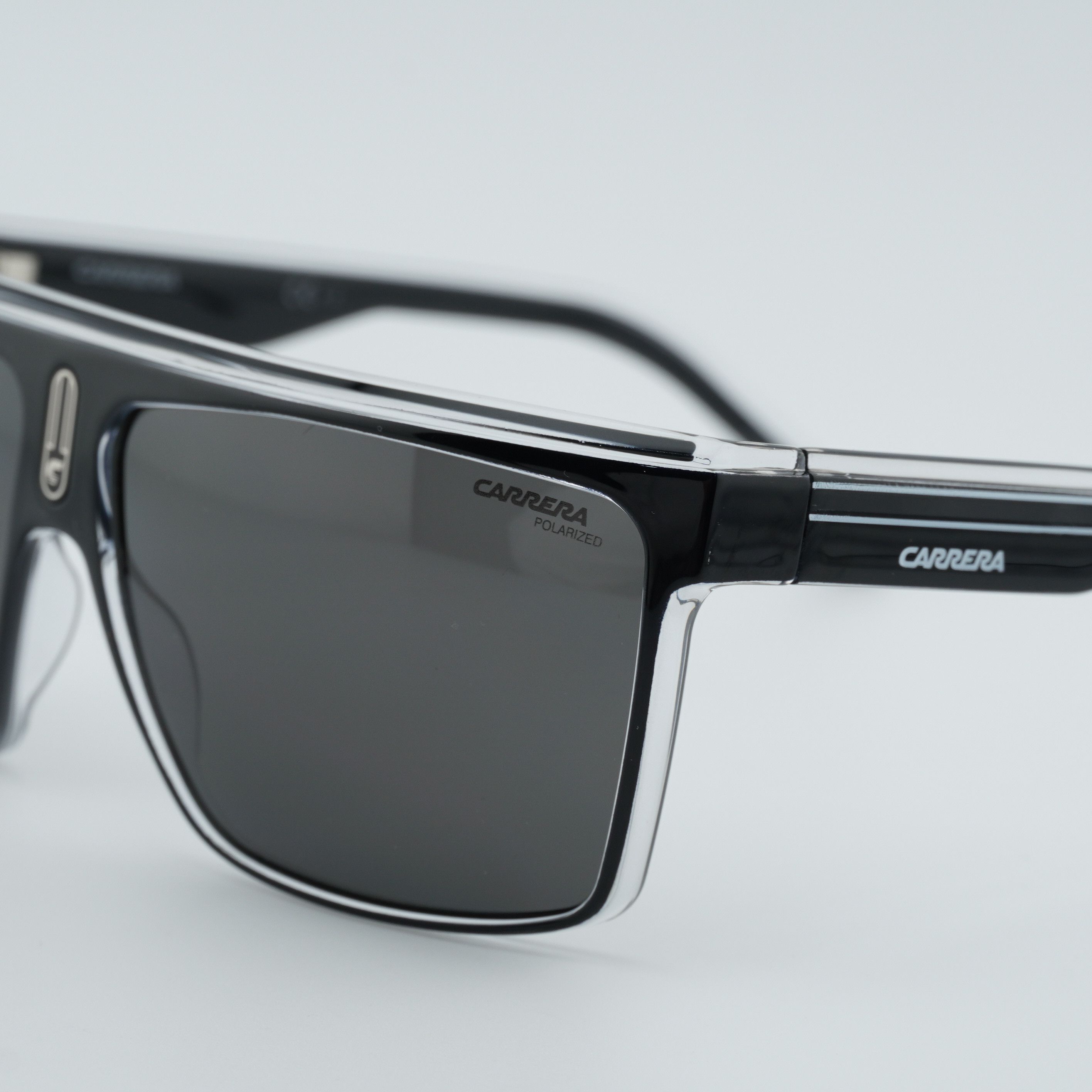 Carrera CARRERA 22/N 07C5 M9 Sunglasses Black Shield Frame Size ONE SIZE - 5 Thumbnail