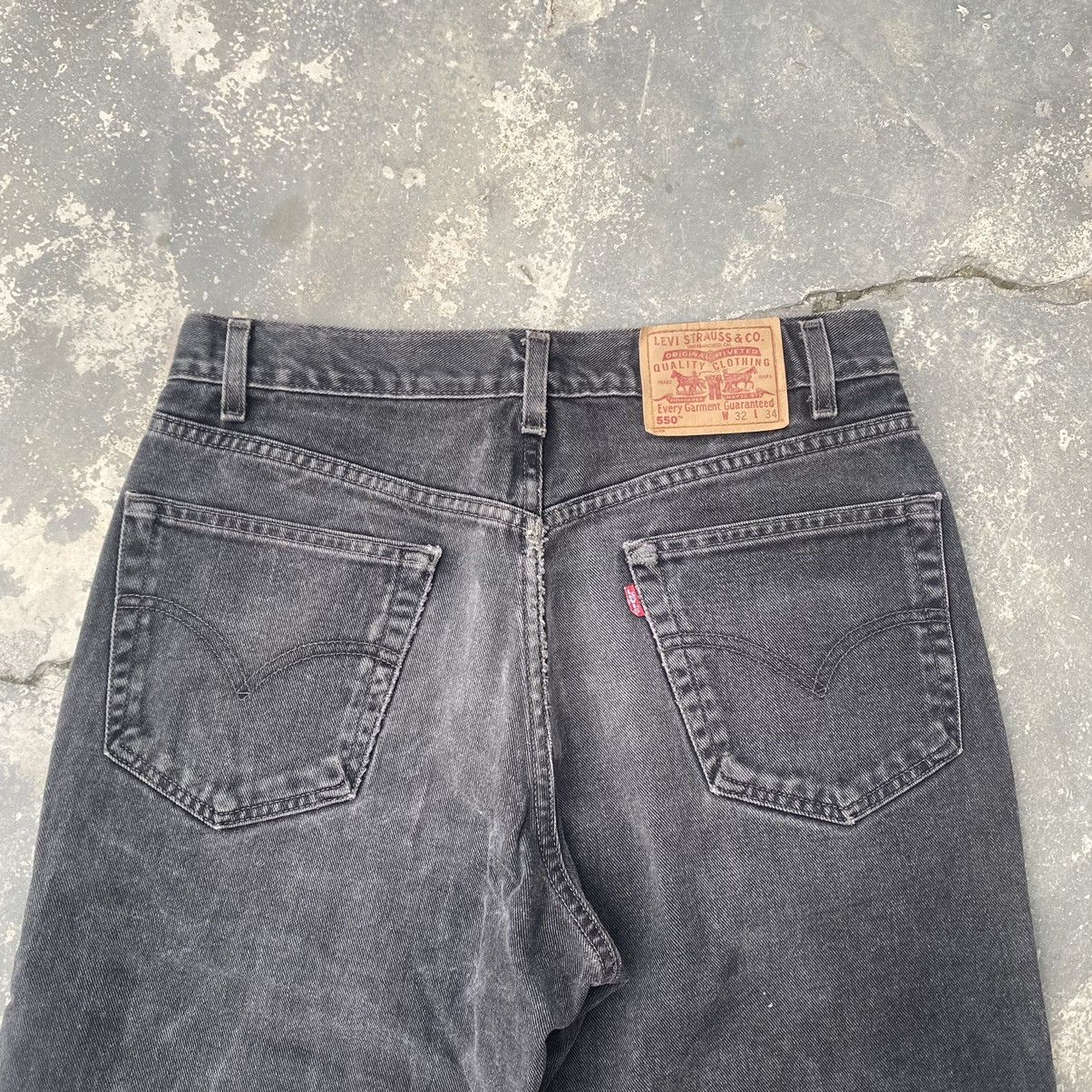 Levi's Vintage Clothing Lot 550 Paint Slapper jeans LV010 Size US 32 / EU 48 - 4 Thumbnail