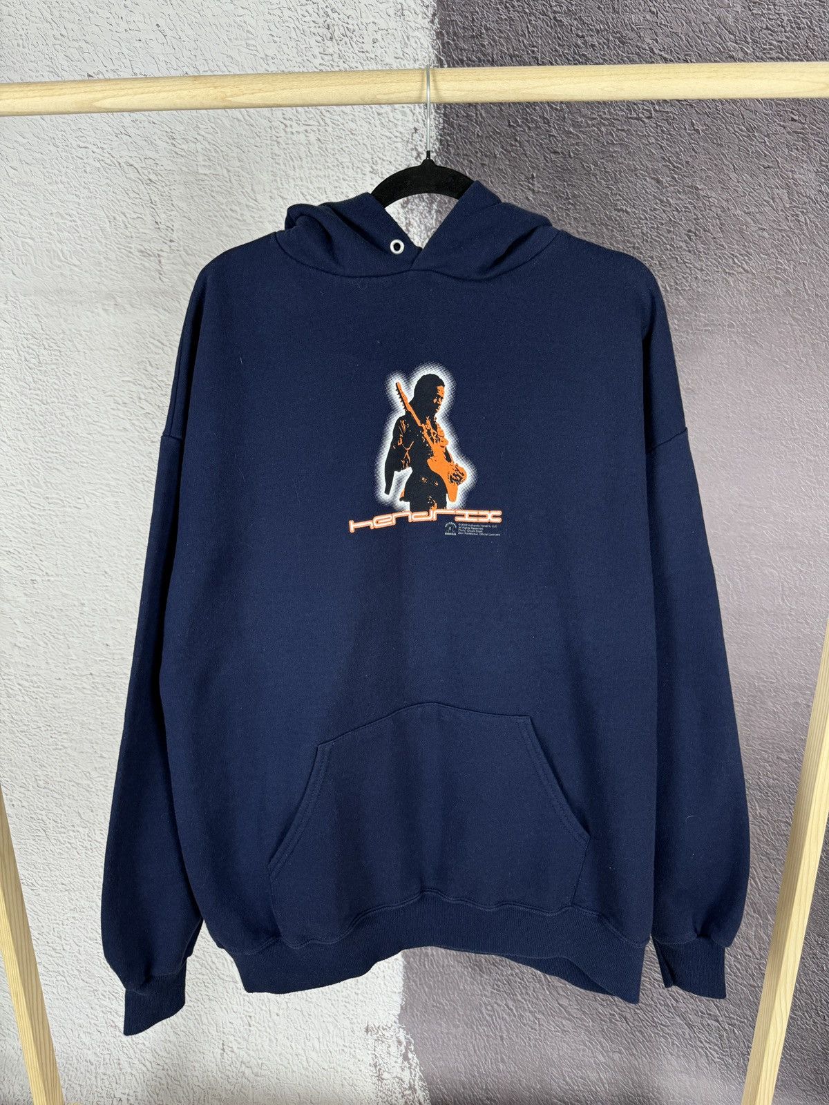 Band Tees Jimi Hendrix Zion rootswear vintage 2002 big logo hoodie Size US XL / EU 56 / 4 - 1 Thumbnail