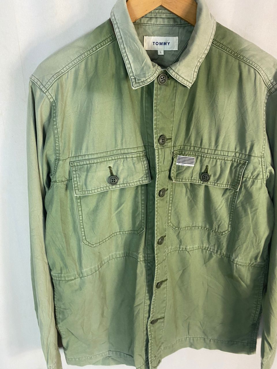 Other × Tommy Jeans Tommy button up jacket army fashion Size US M / EU 48-50 / 2 - 3 Thumbnail