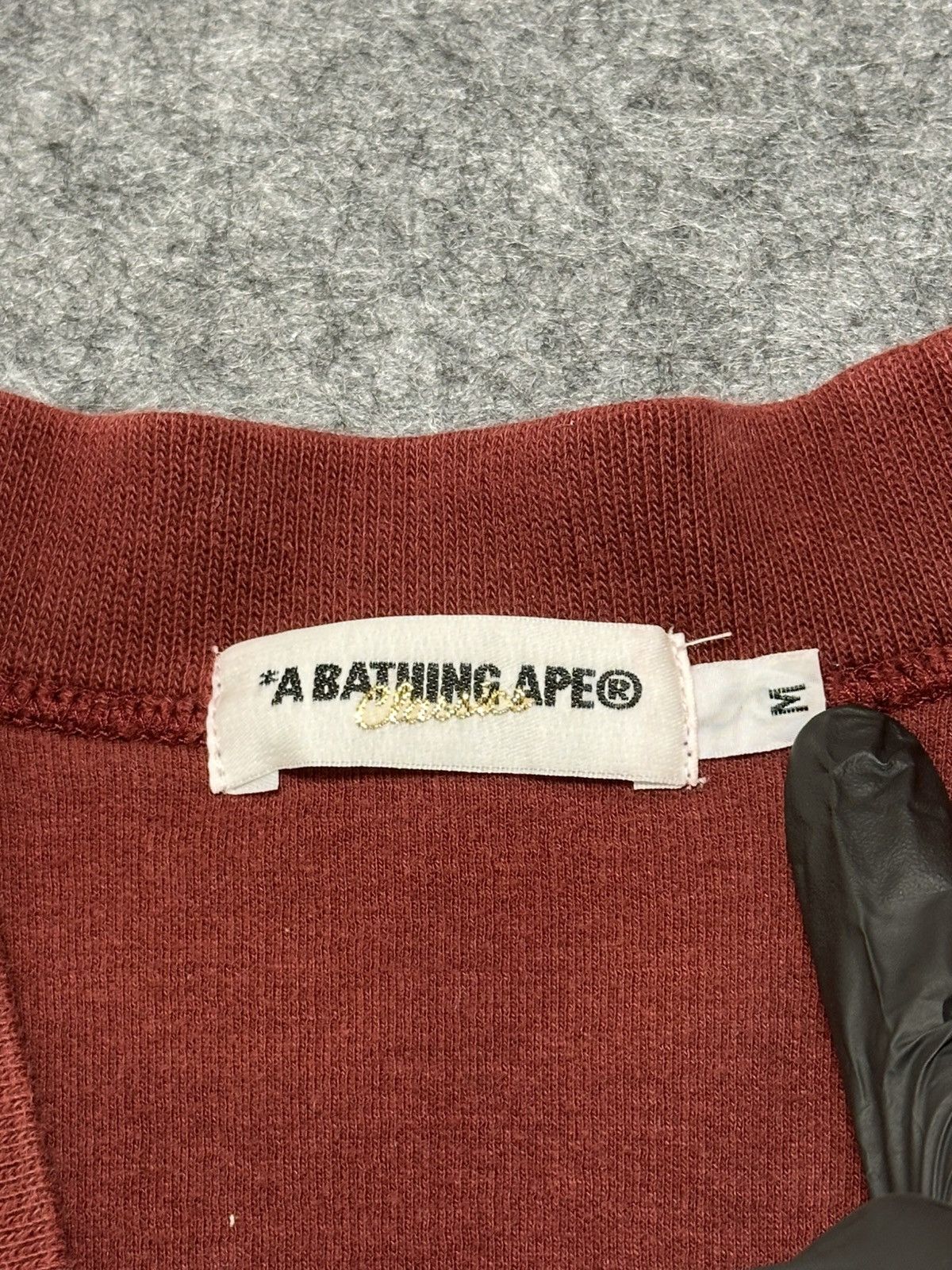 Bape Vintage A Bathing Ape (E) Burgundy Size US M / EU 48-50 / 2 - 8 Thumbnail