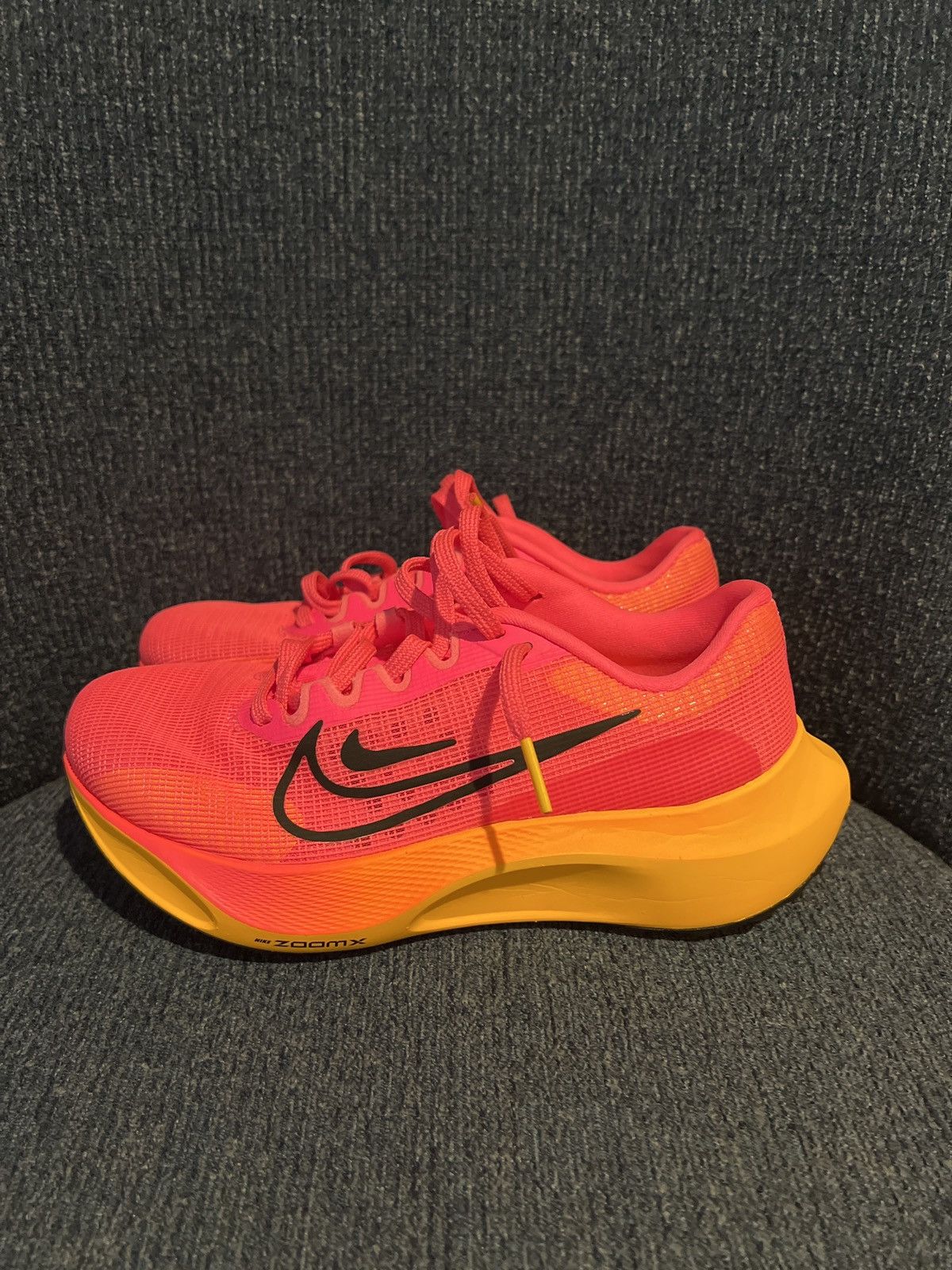 Nice Kicks × Nike Hot Pink/Laser Orange Nike Zoom Fly 5 Size US 6.5 / IT 36.5 - 5 Thumbnail