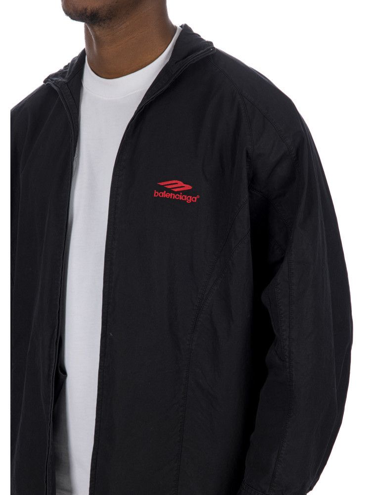 Balenciaga o1mt1gz0924 3B Sports Icon Tracksuit Shirt in Black Size US XL / EU 56 / 4 - 5 Thumbnail