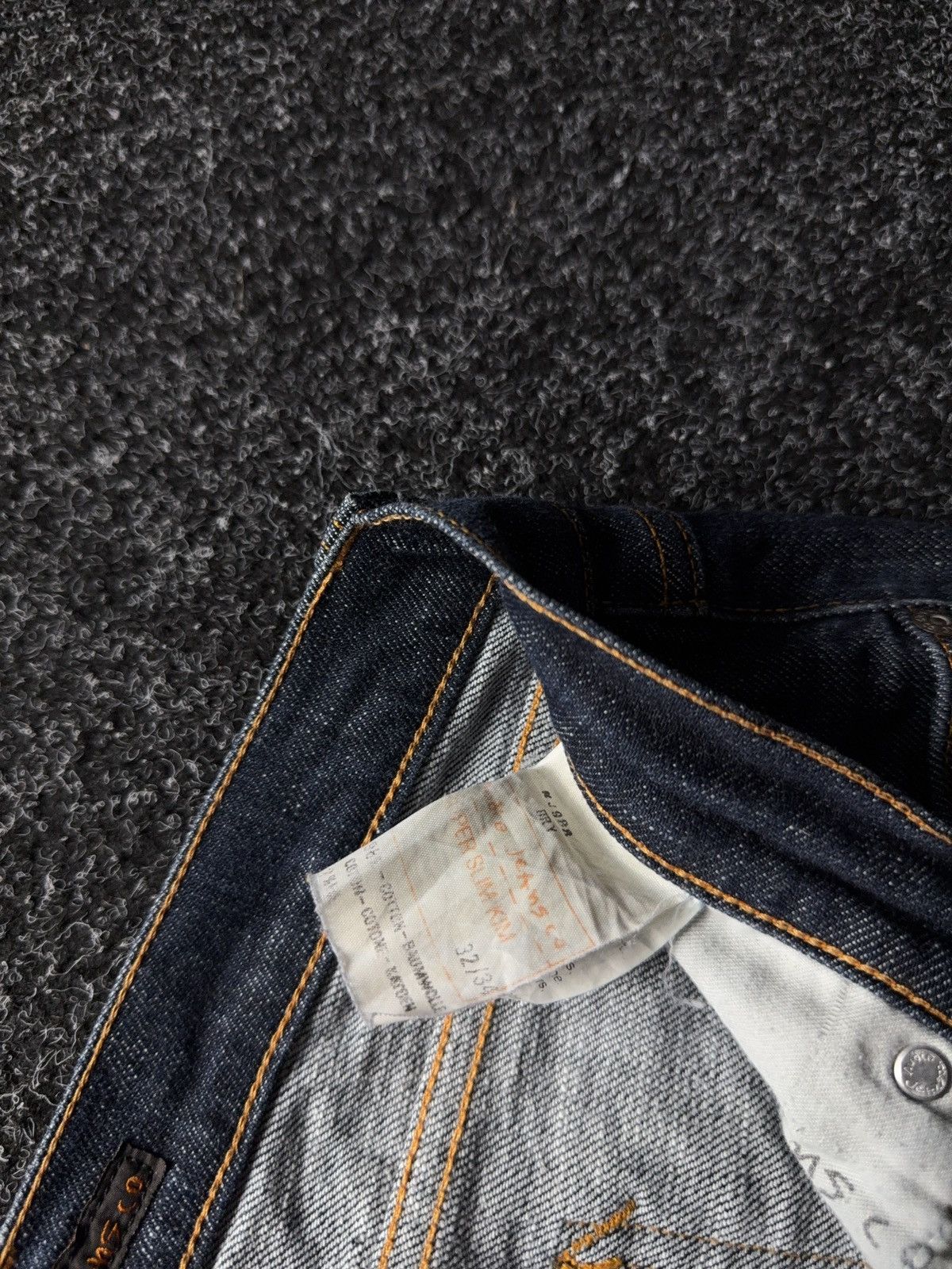 Nudie Jeans Designer Nudie Jeans Japanese style Slim Fit Denim Pants Size US 32 / EU 48 - 9 Thumbnail