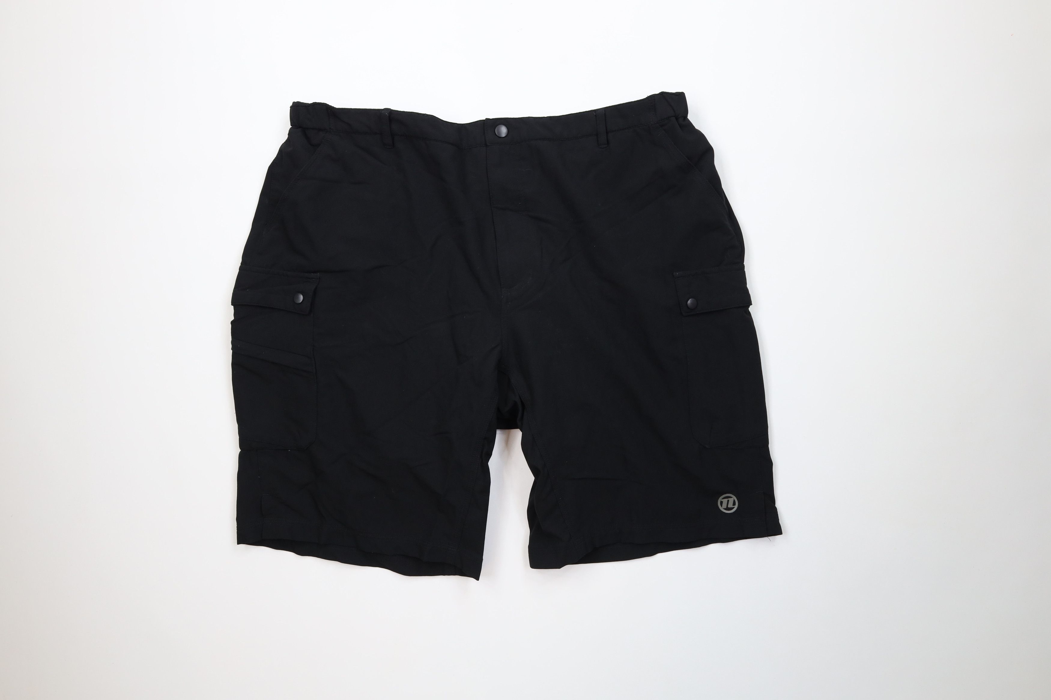 Vintage Novara Lined Bicycle Cycling Cargo Shorts Black Stretch Size US 36 / EU 52 - 1 Thumbnail