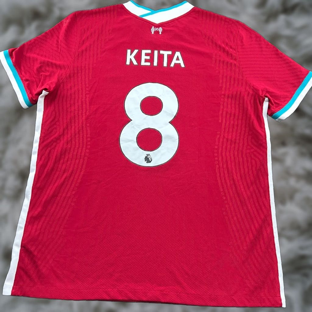Nike Nike Liverpool 2020 2021 Keita #8 Home Mens Football Jersey XL Shirt Vaporknit Red Nike Shirt Mens XL Red Vaporknit Football Jersey Size US XL / EU 56 / 4 - 1 Thumbnail