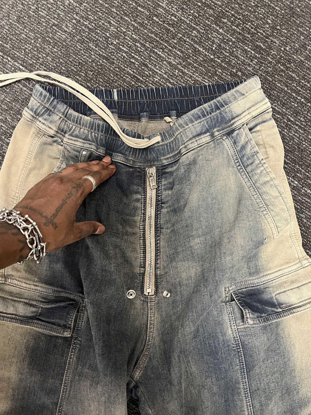 Rick Owens RICK OWENS EDFU SS23 BELA CARGOS Size US 33 - 2 Thumbnail
