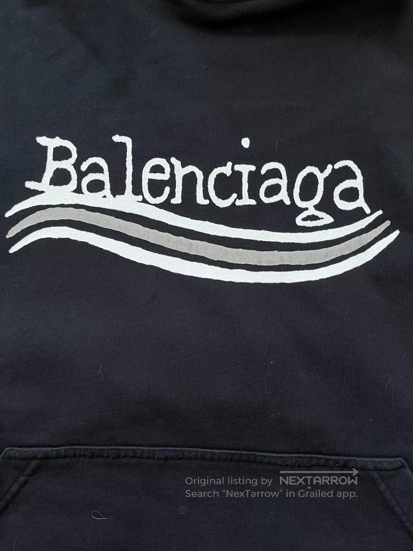 Balenciaga Balenciaga Colorblock Logo Print Sweatshirt. Size US M / EU 48-50 / 2 - 3 Thumbnail