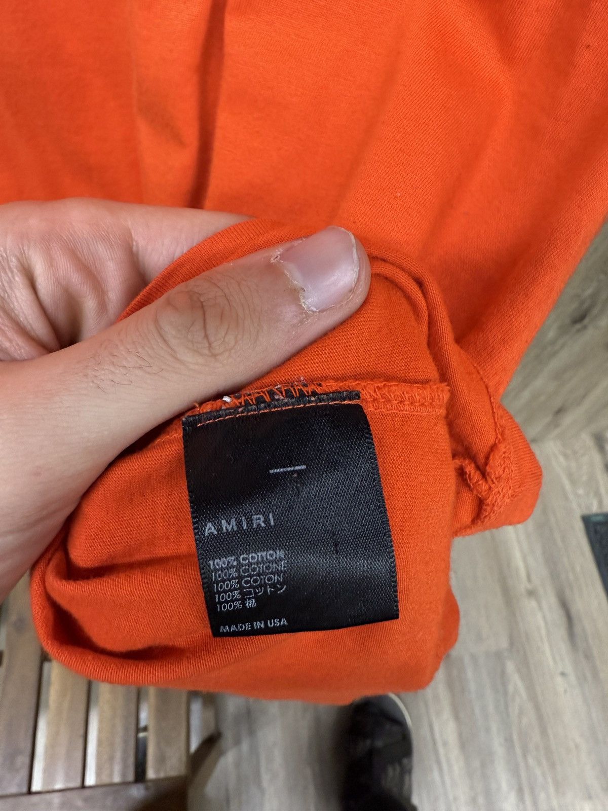 Amiri Amiri Orange Short Sleeve Size US XXL / EU 58 / 5 - 11 Thumbnail