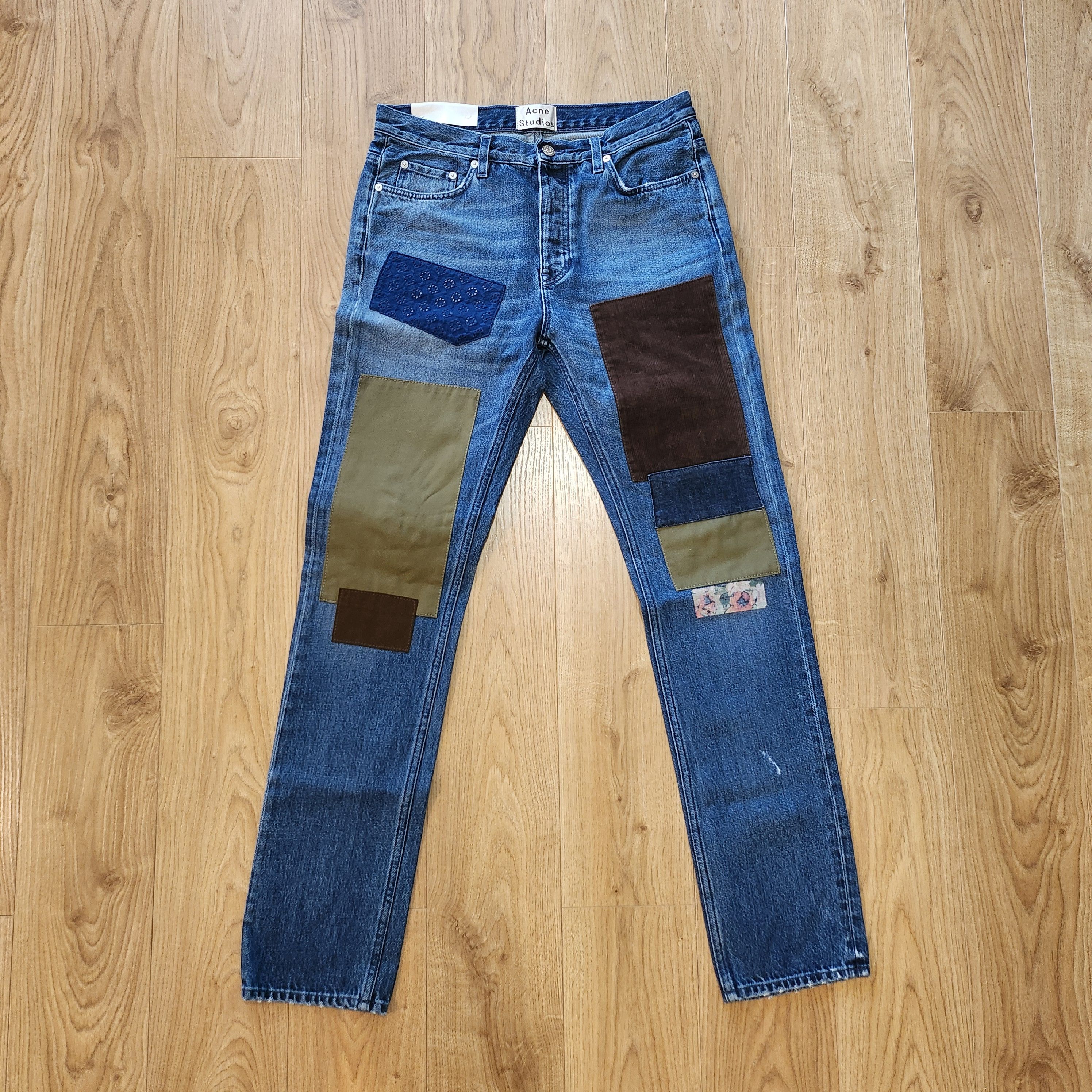 Acne Studios Acne Studios 30/34 van indigo patch Size US 30 / EU 46 - 1 Thumbnail