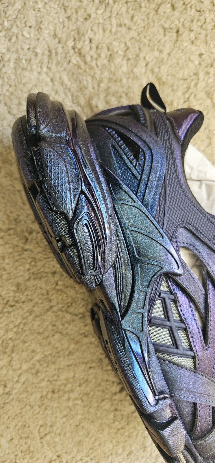 Balenciaga Balenciaga track 2 Metallic purple Size US 10 / IT 40 - 5 Thumbnail