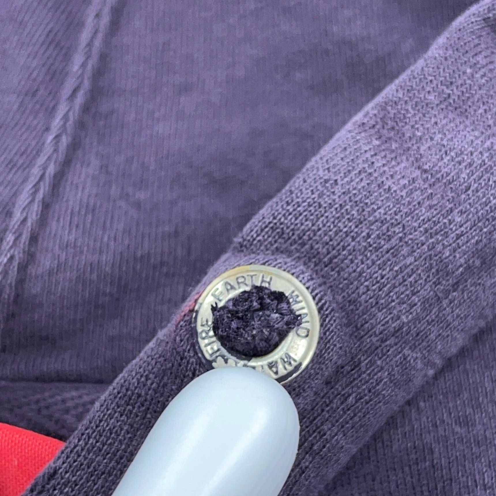 Element VINTAGE Element Hoodie Women L Purple White Embroidered Logo 90s Cartoon Graphic Print Raglan Sleeve Pockets Sweatshirt Sweater Fall Spring Winter Size L / US 10 / IT 46 - 7 Thumbnail